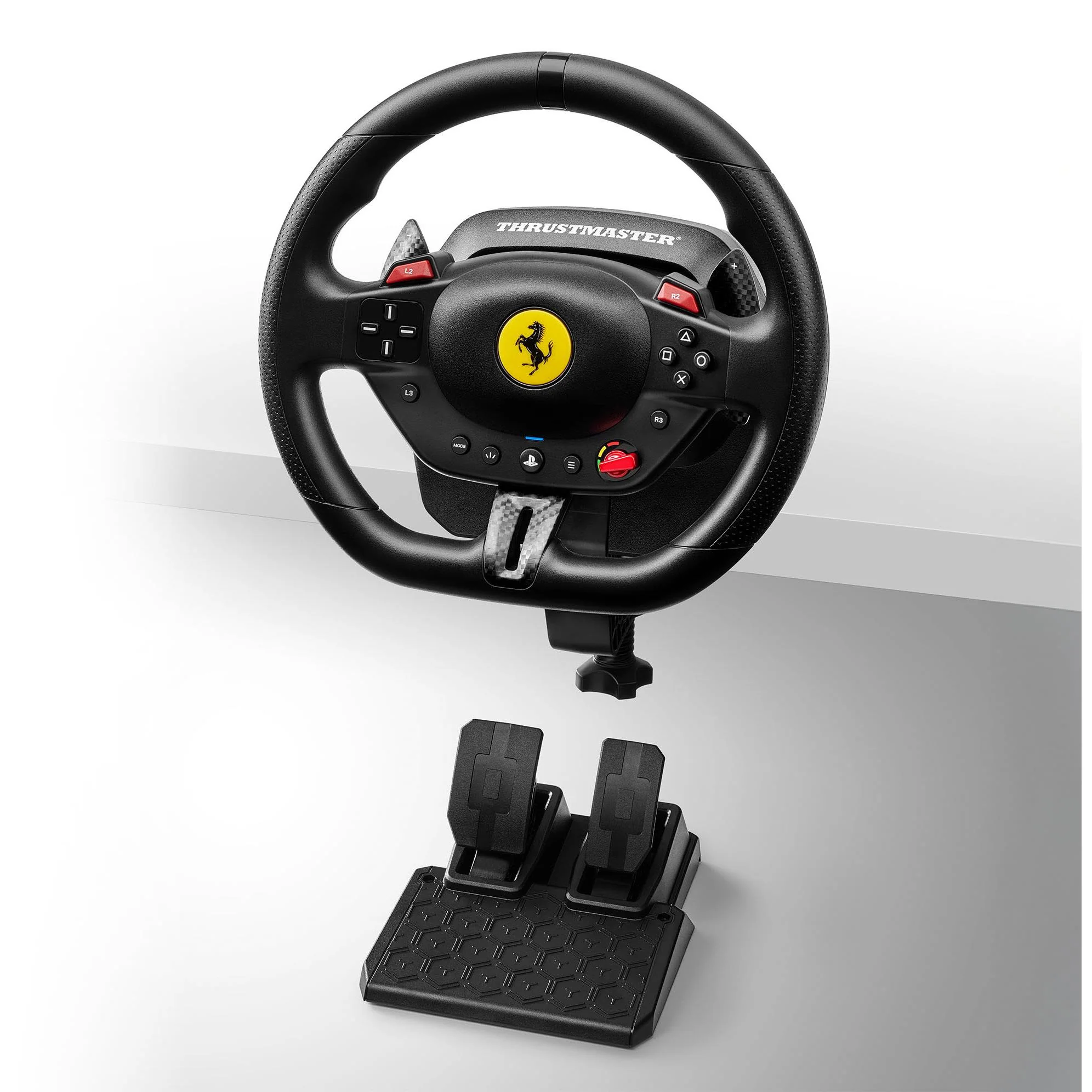 Thrustmaster T98-P Ferrari 296 GTB Racing Wheel for Playstation - Image 4