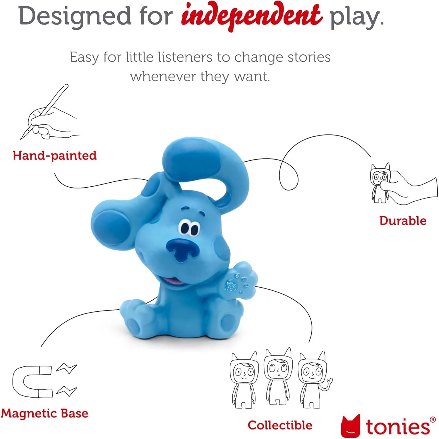 tonies Audio Character (Blue's Clues & You - Blue) - Image 3