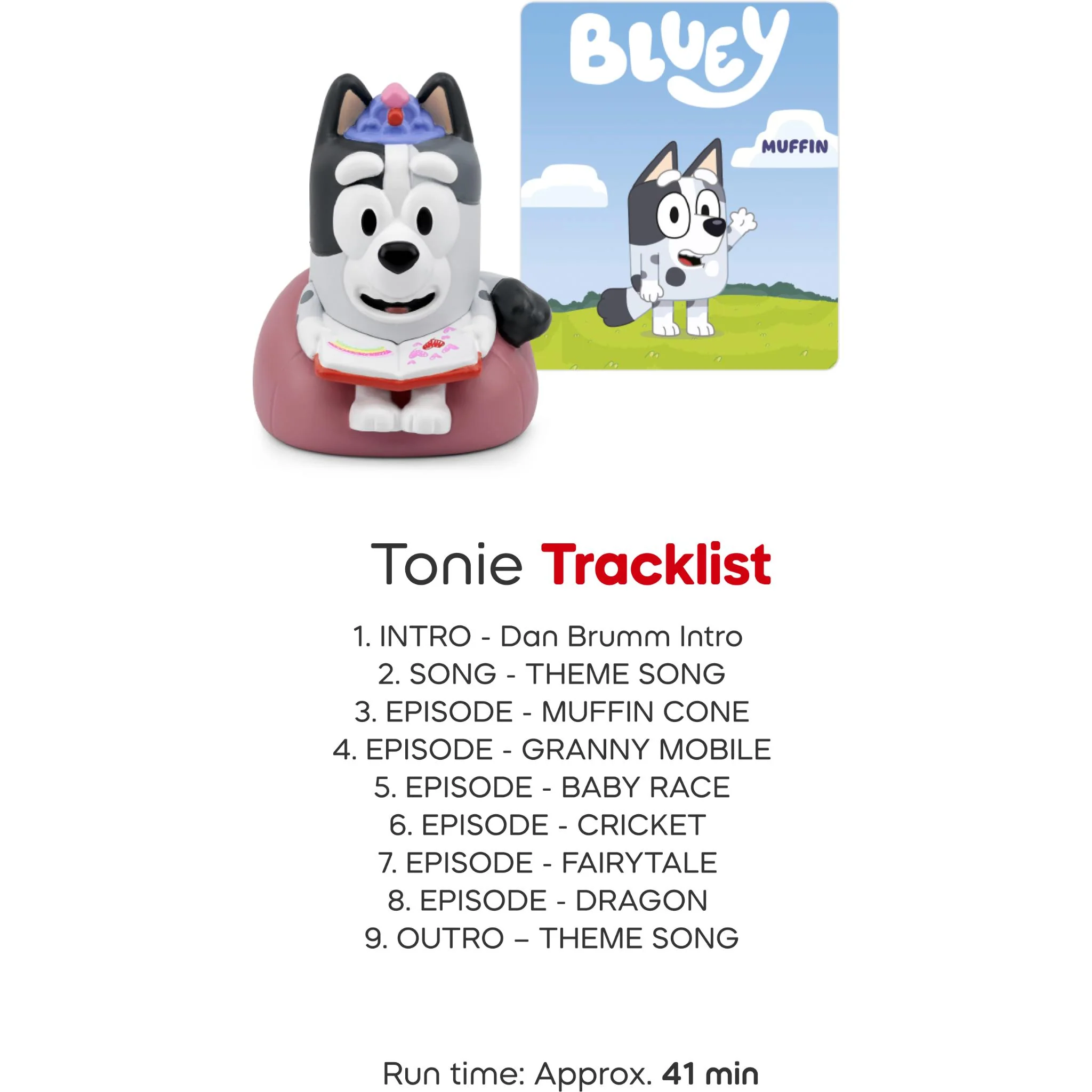 tonies Audio Character (Bluey + Bingo + Muffin Multipack) - Image 9