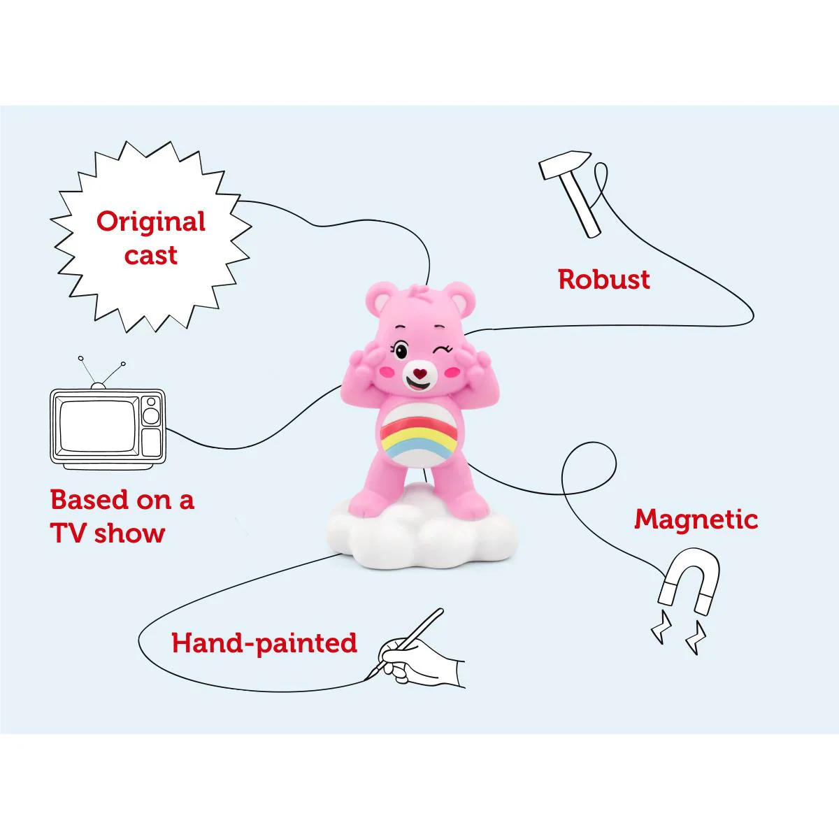 tonies Audio Character (Care Bears - Cheer Bear) - Image 3