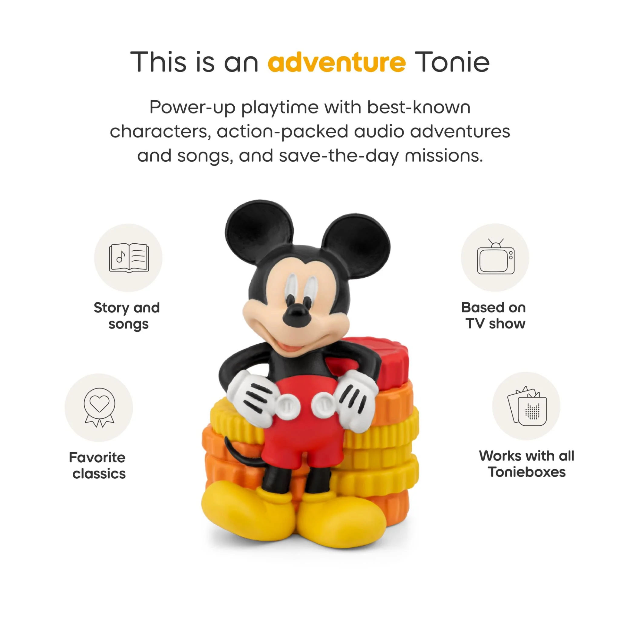tonies Audio Character (Disney - Mickey Mouse Clubhouse- Mickey) - Image 5