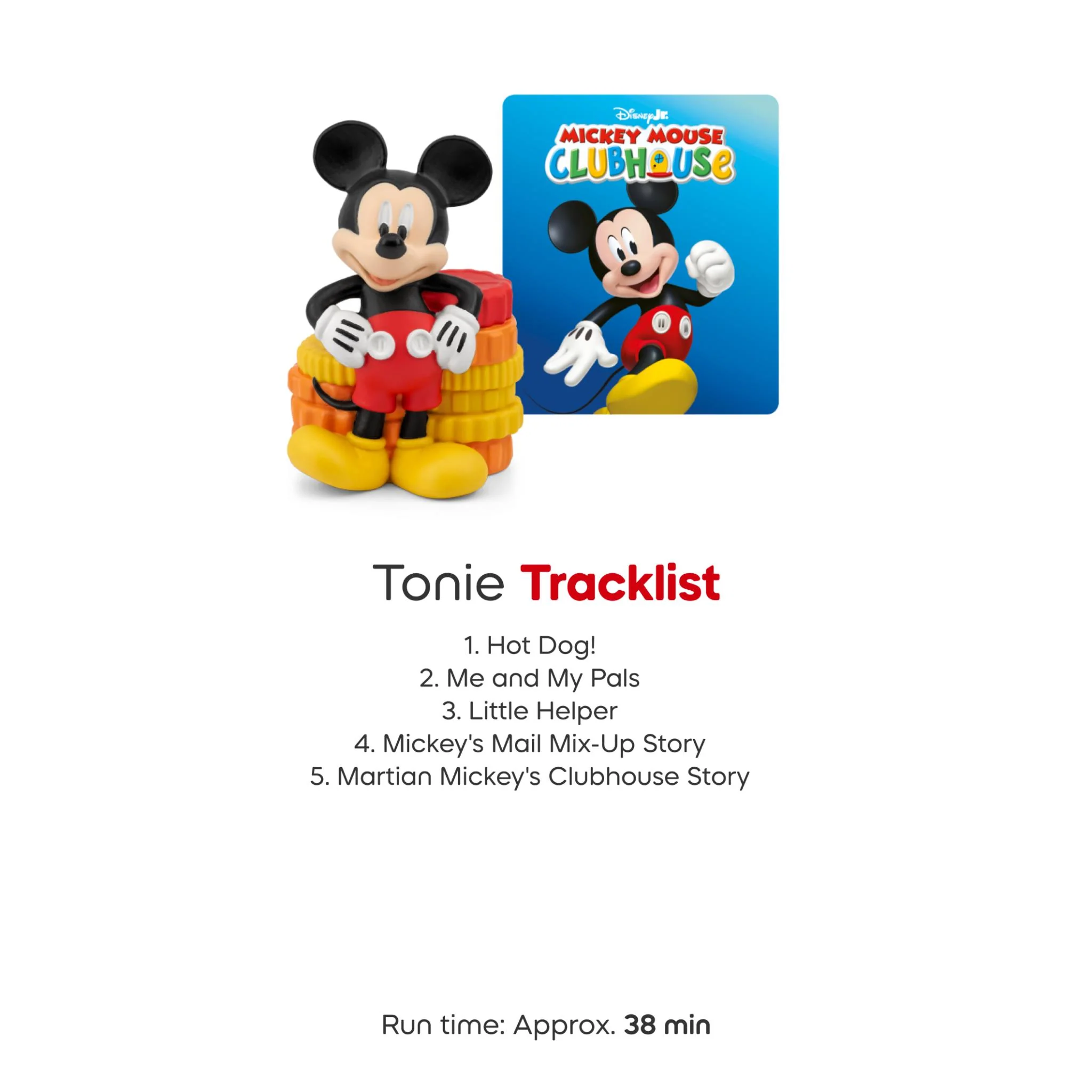 tonies Audio Character (Disney - Mickey Mouse Clubhouse- Mickey) - Image 6