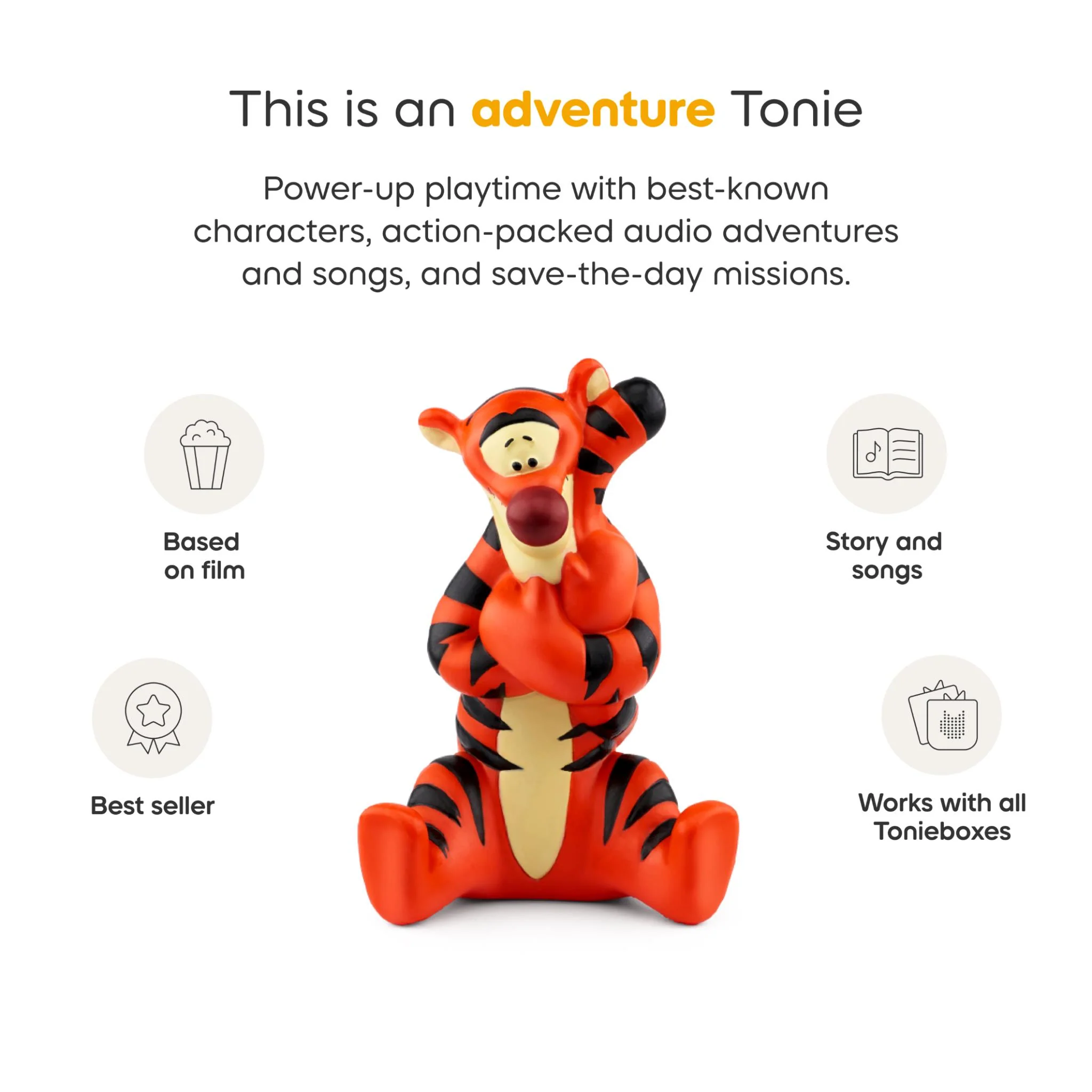 tonies Audio Character (Disney: Winnie The Pooh - Tigger) - Image 4