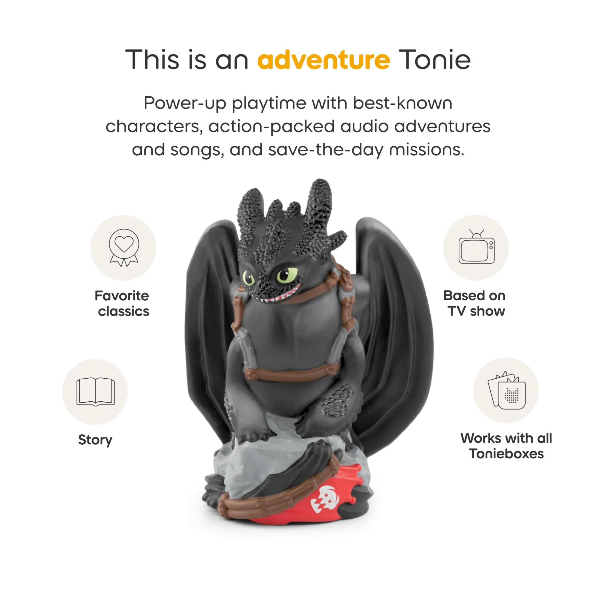 tonies Audio Character (How To Train Your Dragon - Toothless) - Image 4