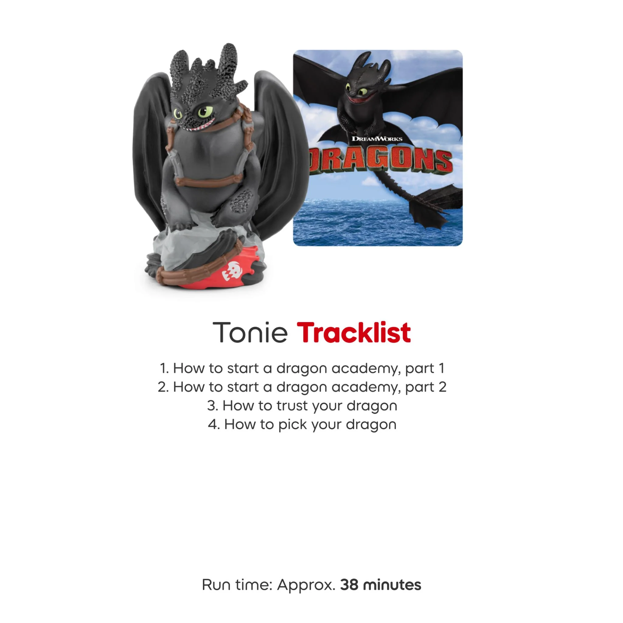 tonies Audio Character (How To Train Your Dragon - Toothless) - Image 5