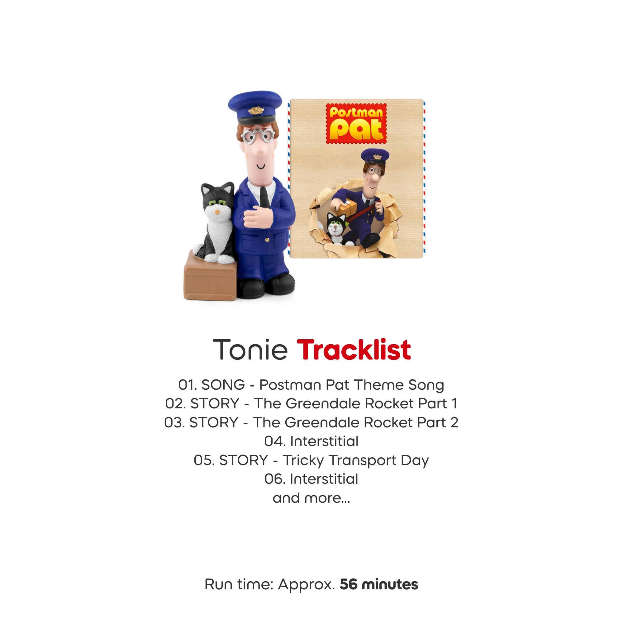 tonies Audio Character (Postman Pat - Postamn Pat & Jess The Cat) - Image 3