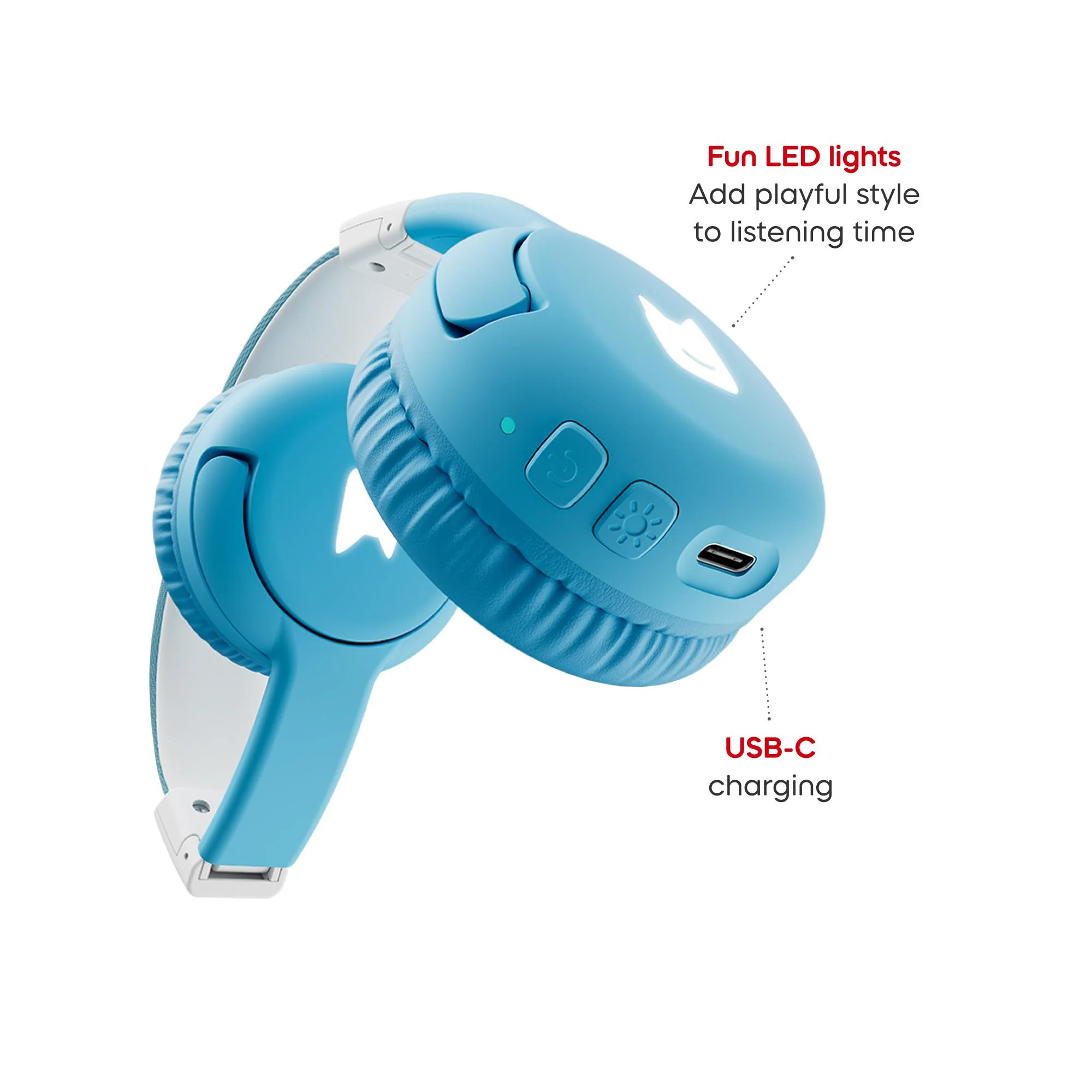 tonies Bluetooth Headphones (Sky Blue) - Image 6