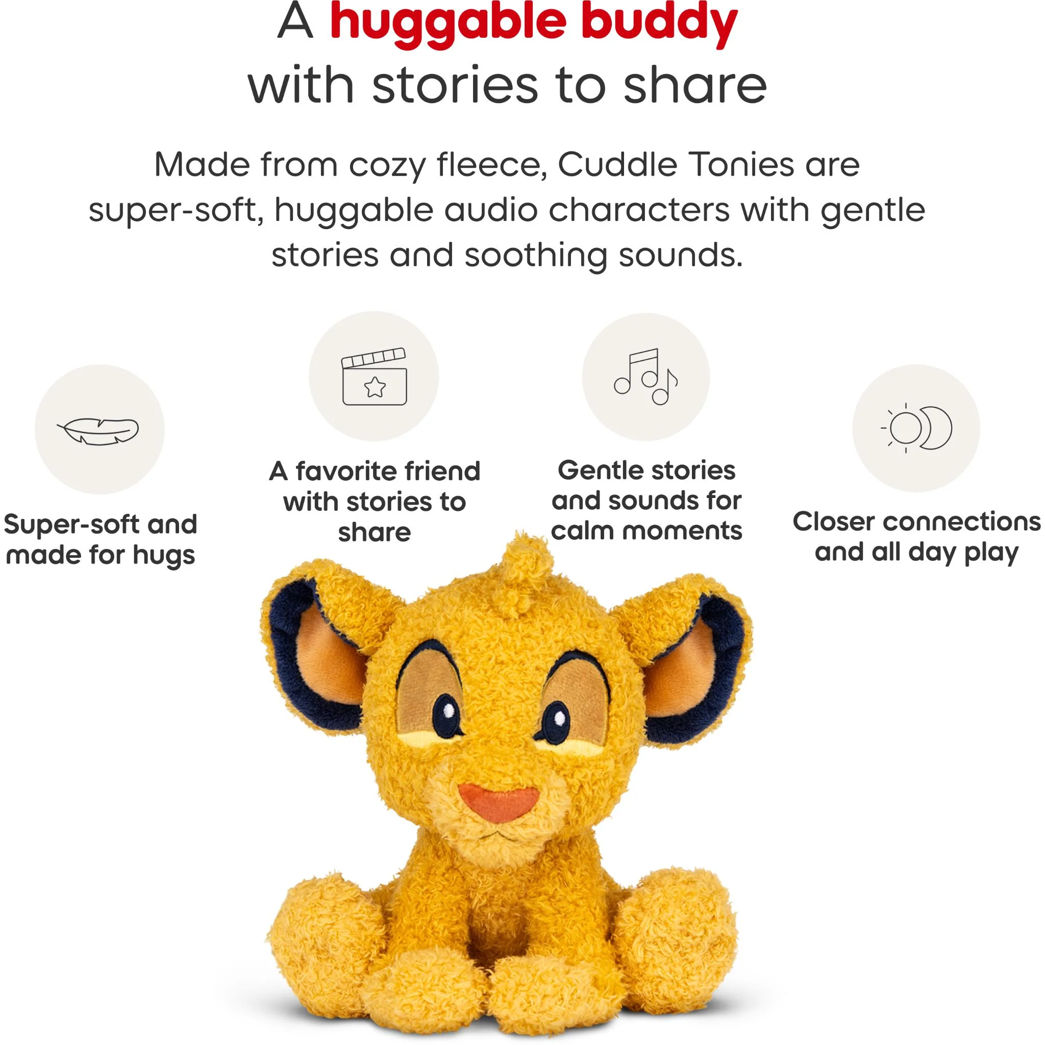 tonies Cuddle Plush (Disney: The Lion King - Simba) - Image 5
