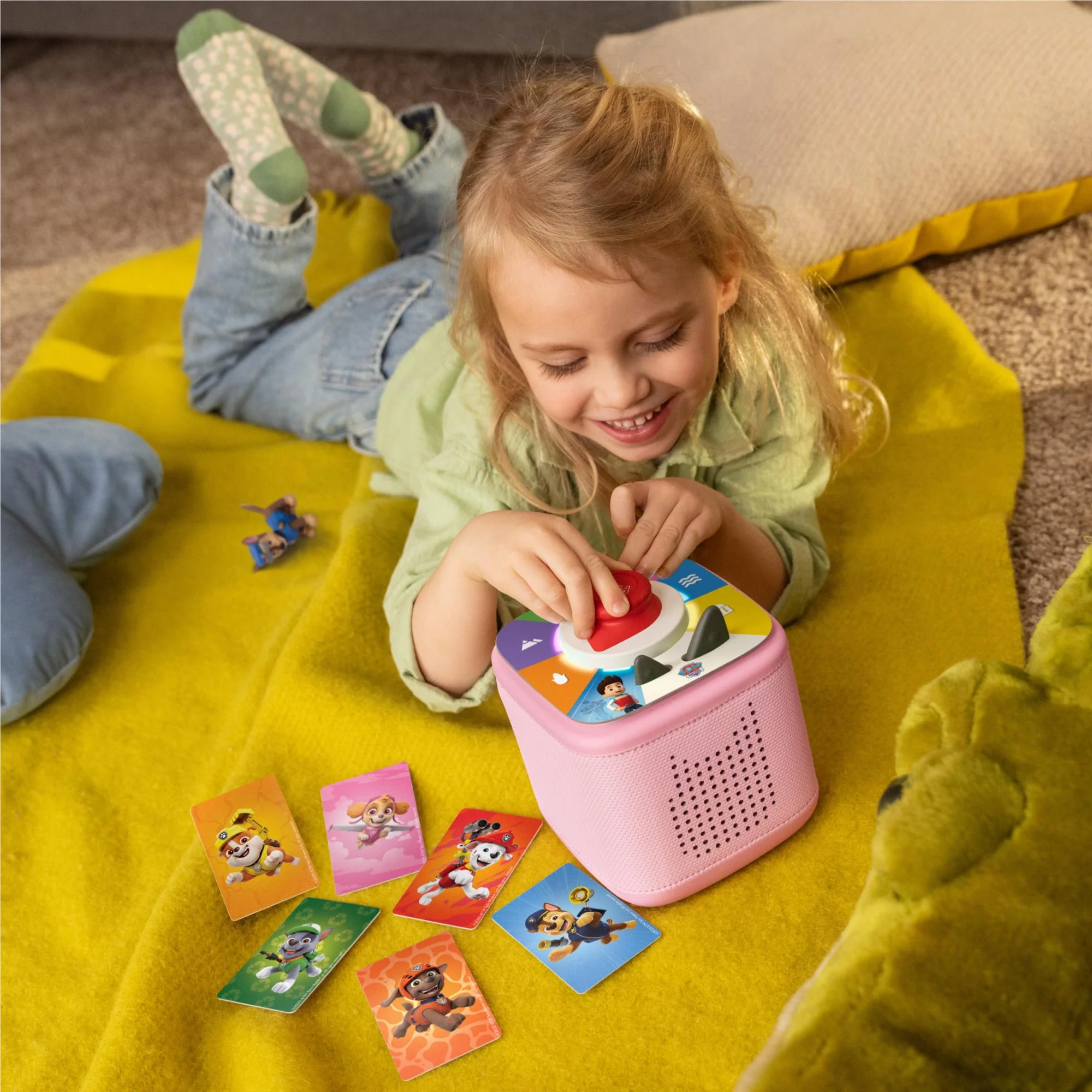 tonies Toniebox 2 PAW Patrol Full Play Set (Cloud Pink) - Image 2