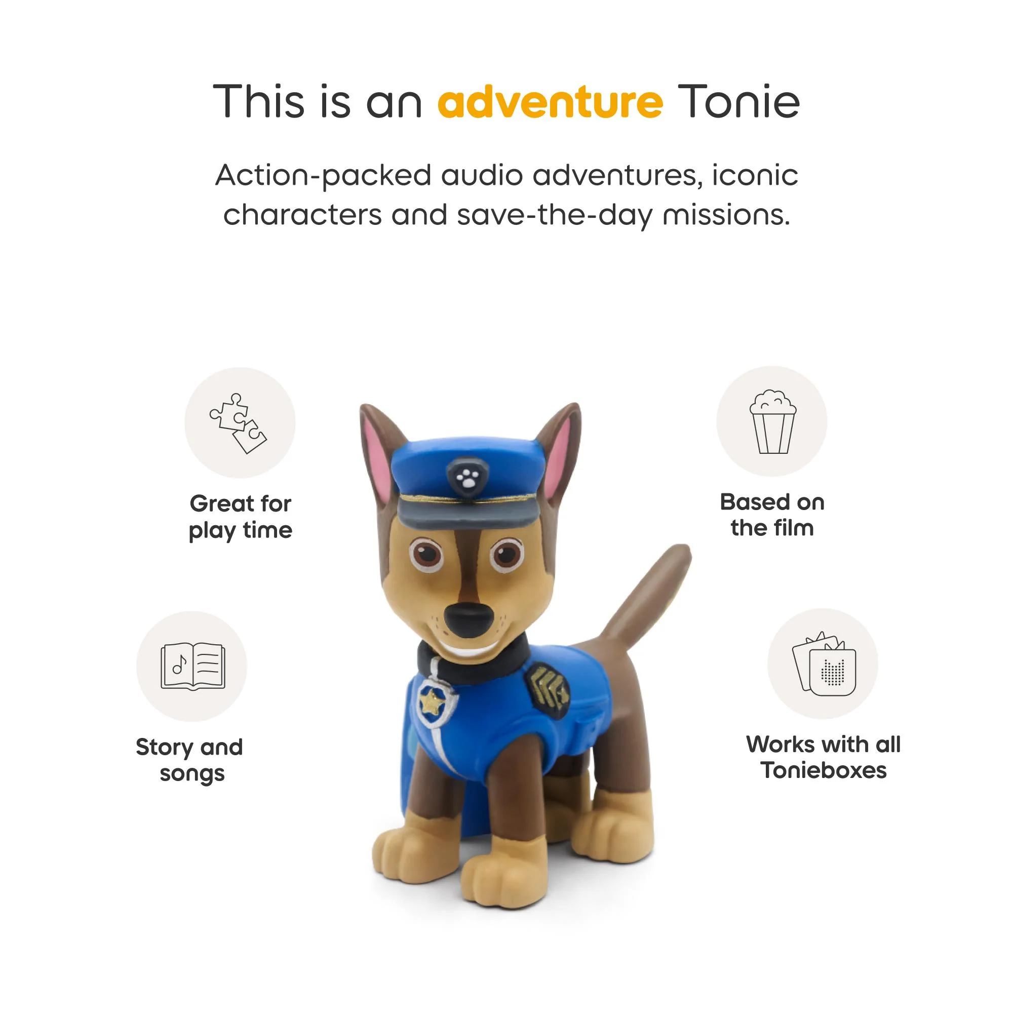tonies Toniebox 2 PAW Patrol Full Play Set (Sunset Red) - Image 8