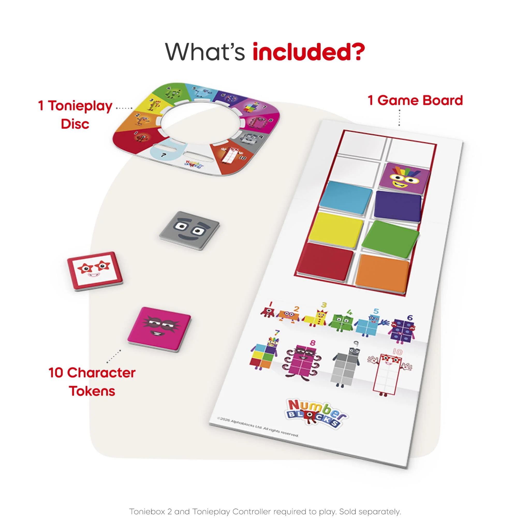 tonies Tonieplay Educational Game (Numberblocks) - Image 3