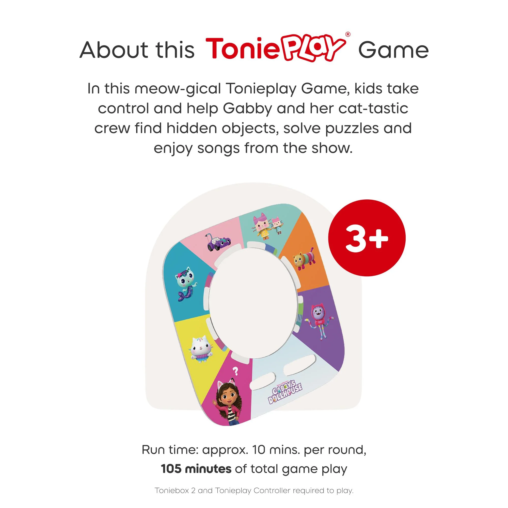 tonies Tonieplay Game (Gabby's Dollhouse: Gabby's Cat-Tastic Scavenger Hunt) - Image 6