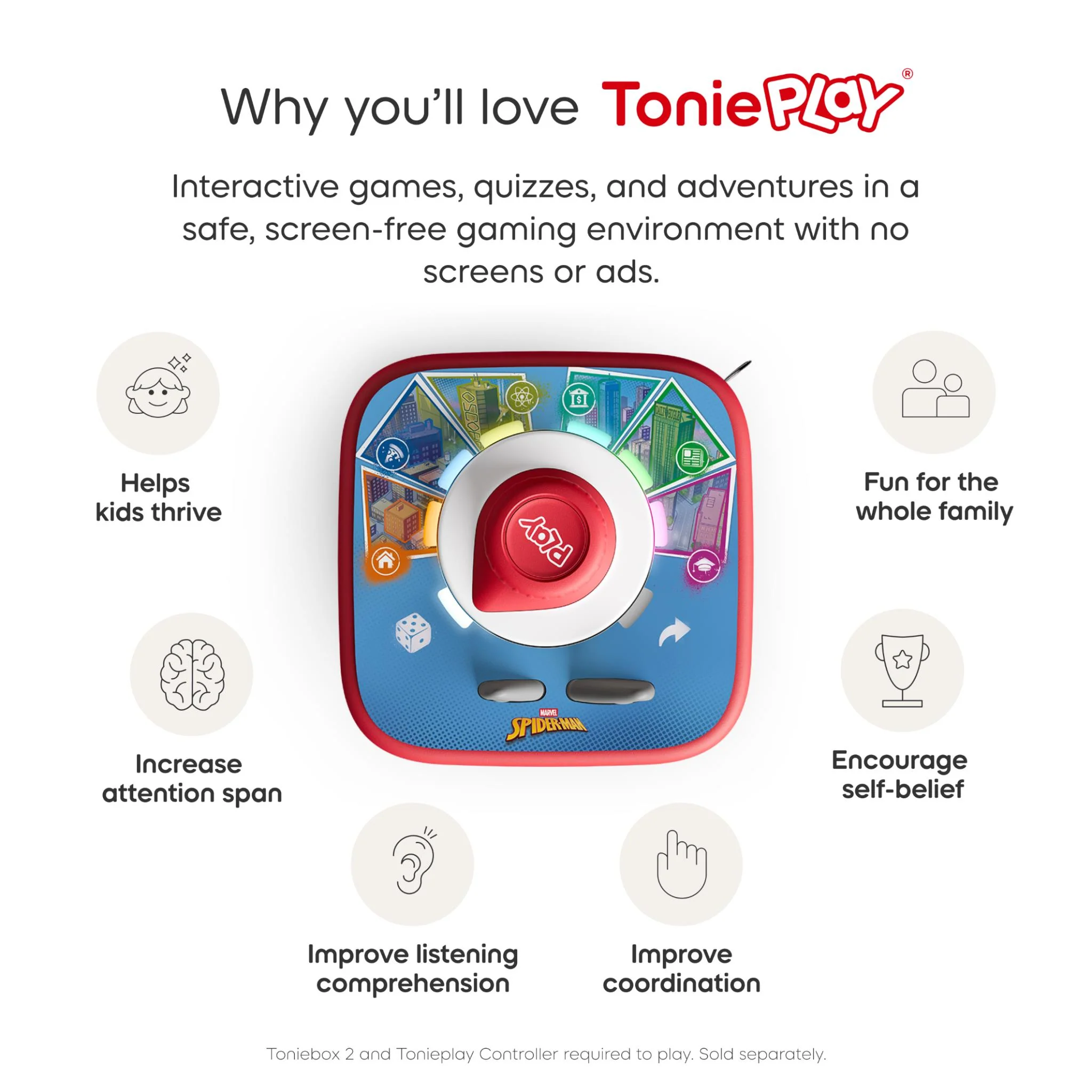 tonies Tonieplay Game (Marvel: Spiderman - Neighbourhood Heroes) - Image 4