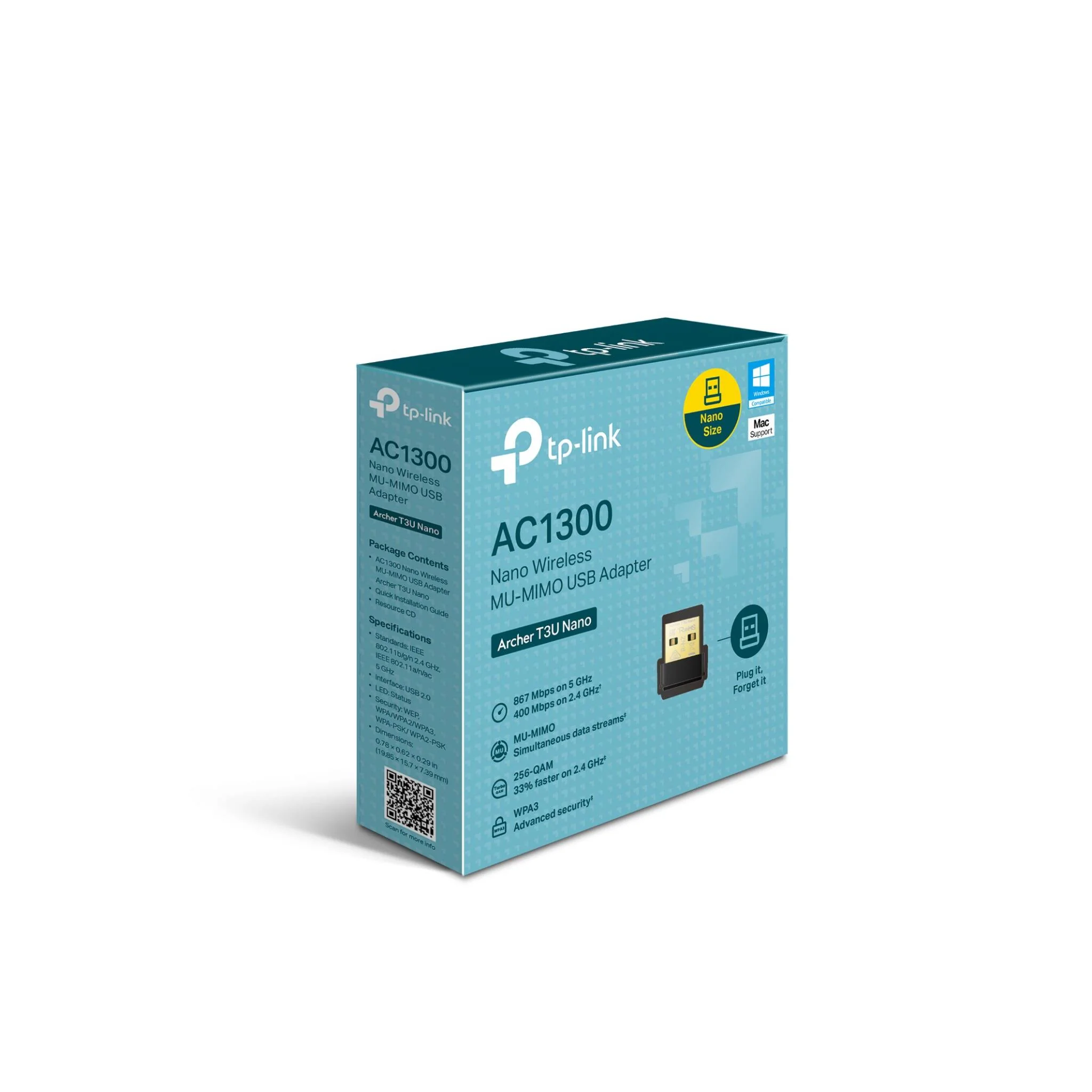 TP Link Archer T3U AC1300 Mini Wireless USB Adapter - Image 5