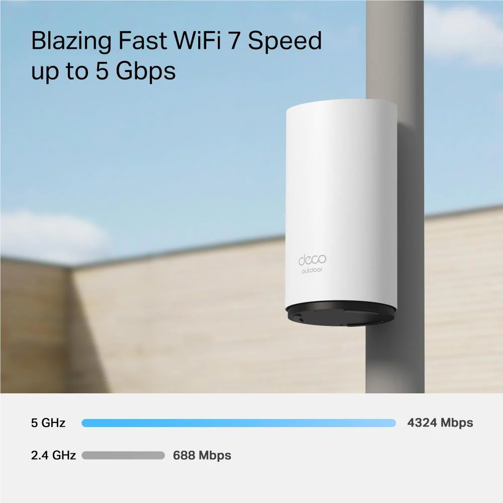 TP-LINK Deco BE25 Wi-Fi 7 Dual-Band Outdoor Mesh System (1 Pack) - Image 6