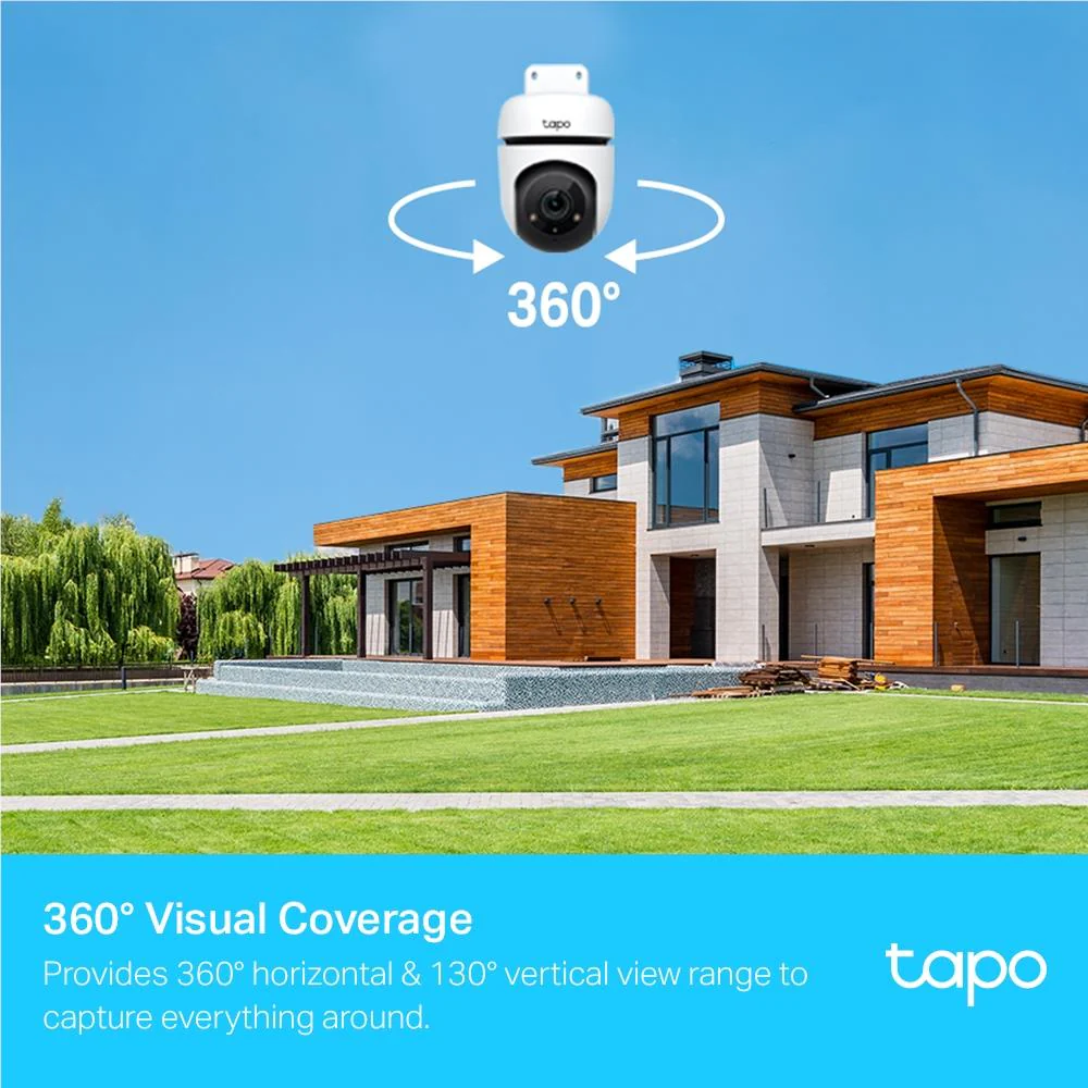 TP-Link Tapo C500 Outdoor Pan & Tilt Wi-Fi Security Camera - Image 4