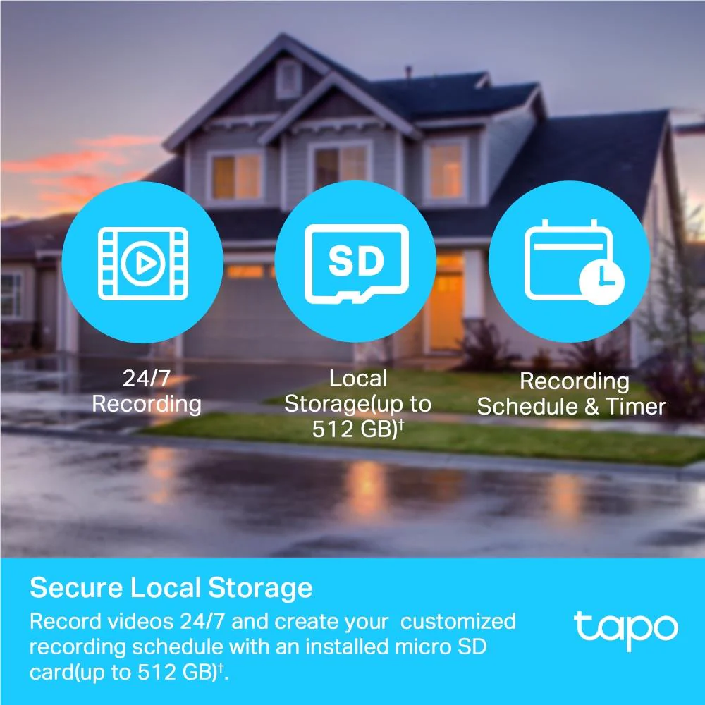 TP-Link Tapo C500 Outdoor Pan & Tilt Wi-Fi Security Camera - Image 8