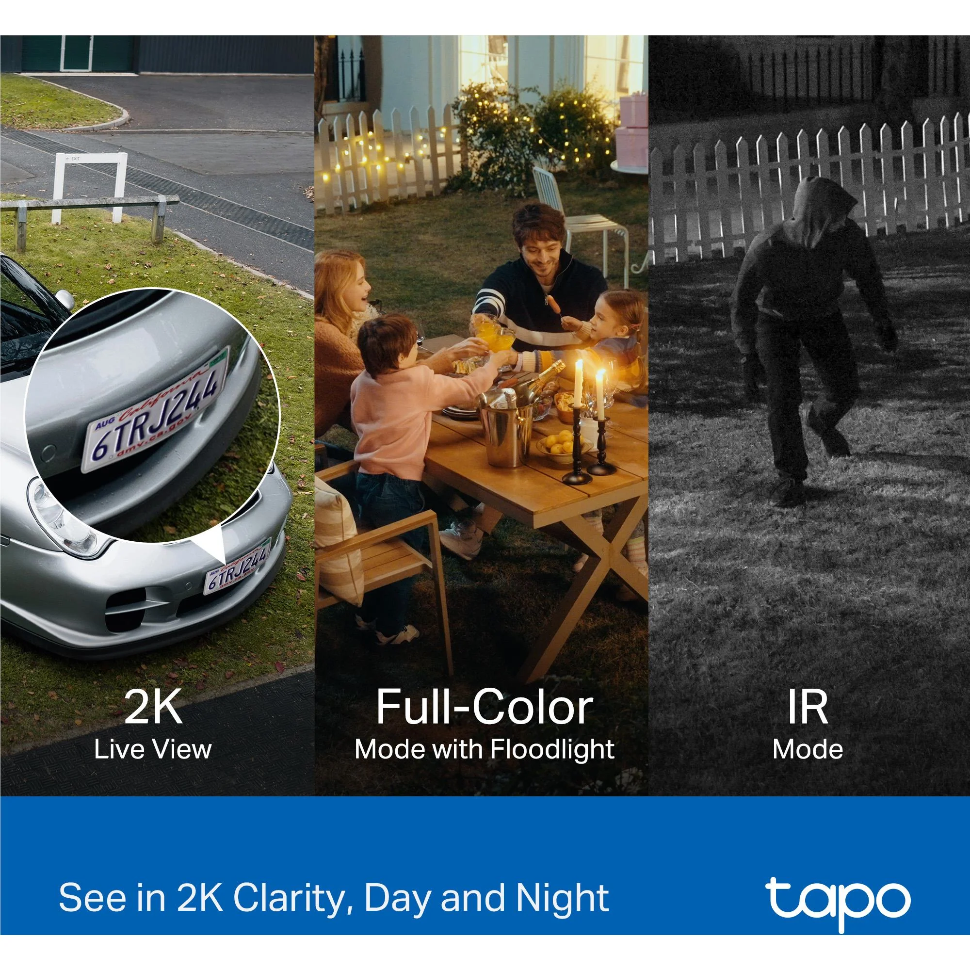 TP-Link Tapo C615F Solar-Powered Floodlight Pan/Tilt Security Camera Kit - Image 5