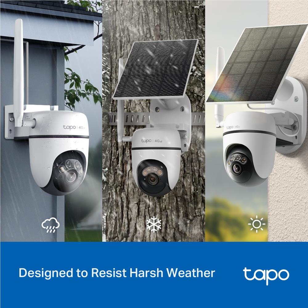 TP-Link Tapo C615G Solar-Powered Pan/Tilt 4G LTE Security Camera Kit - Image 12