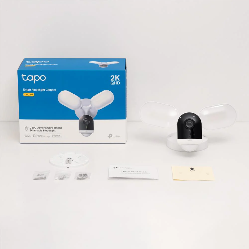TP-Link Tapo C720 Smart Floodlight Camera 2K (Wired) - Image 8
