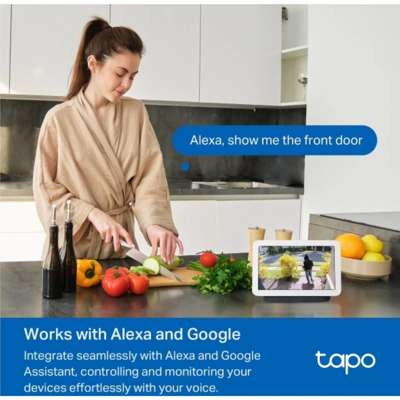TP-Link Tapo D210 3MP Smart Video Doorbell - Image 4
