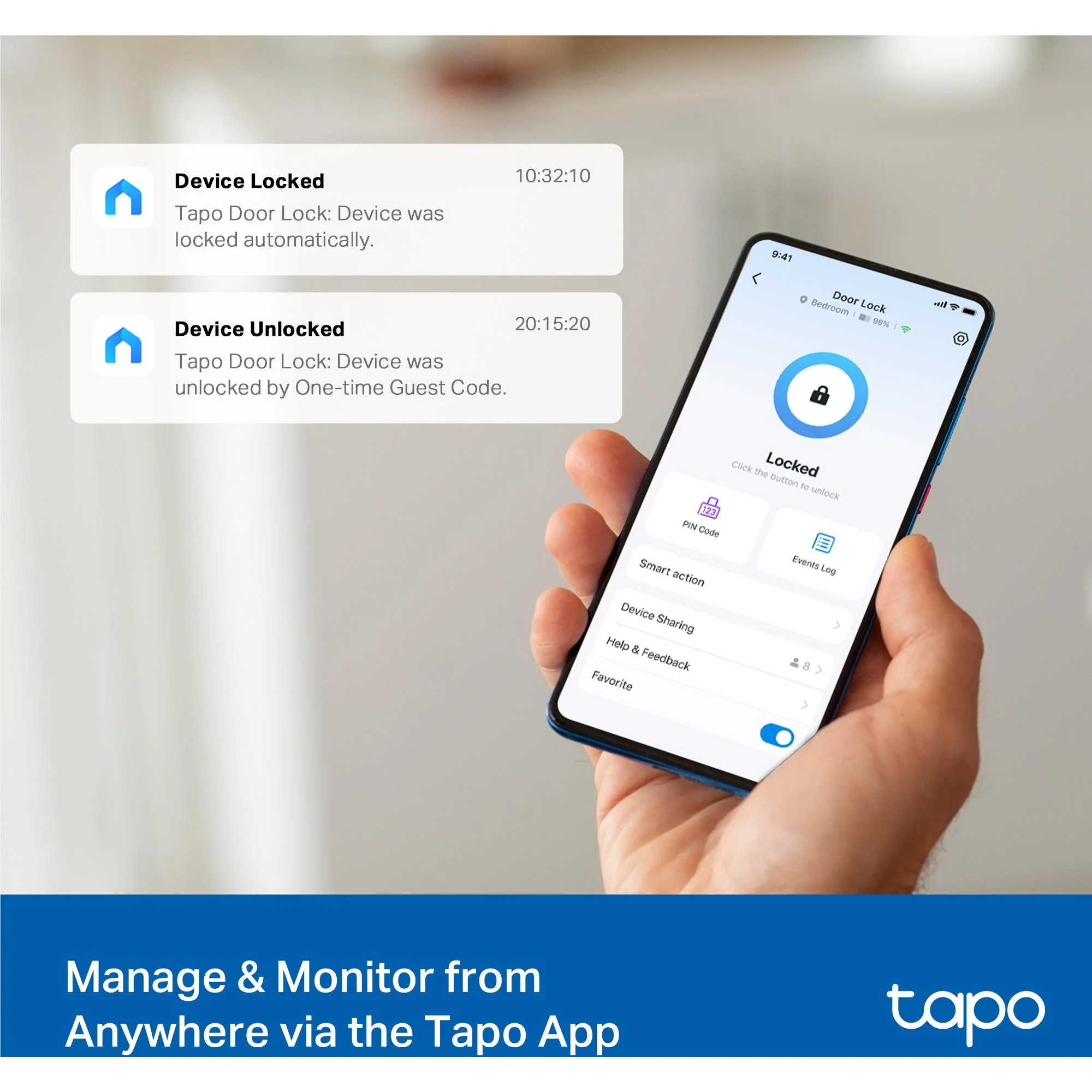 TP-Link Tapo DL100 Smart Door Lock - Image 7