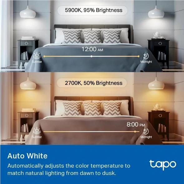 TP-Link Tapo L535E E27 Multicolour Bulb [Matter Compatible] - Image 9