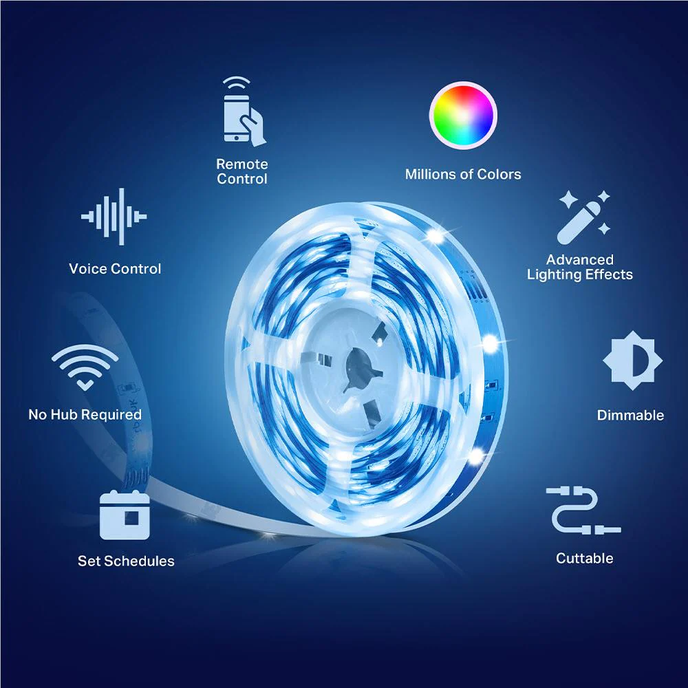 TP-Link Tapo L900-5 Smart Wi-Fi Light Strip (5m) - Image 3