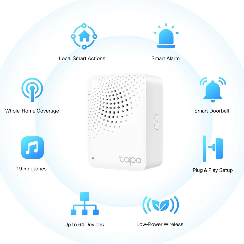 TP-Link Tapo Smart IoT Hub with Chime - Image 2