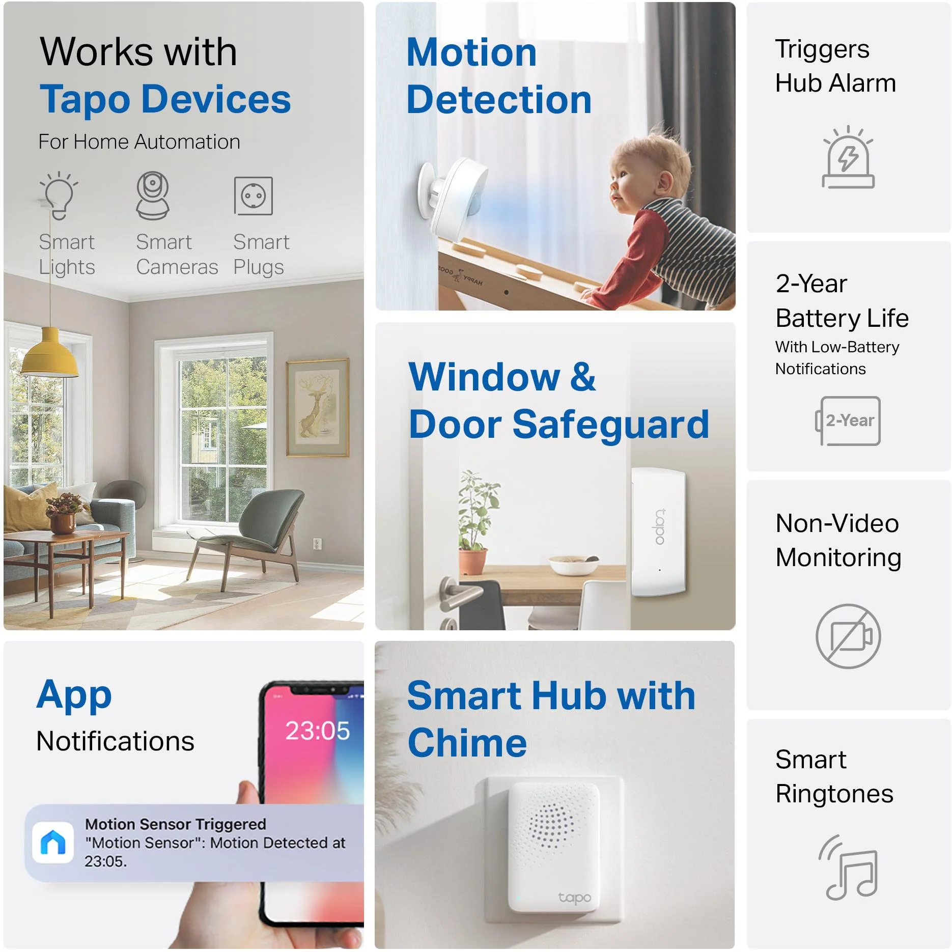 TP-Link Tapo T30 Smart Sensor Starter Kit - Image 2
