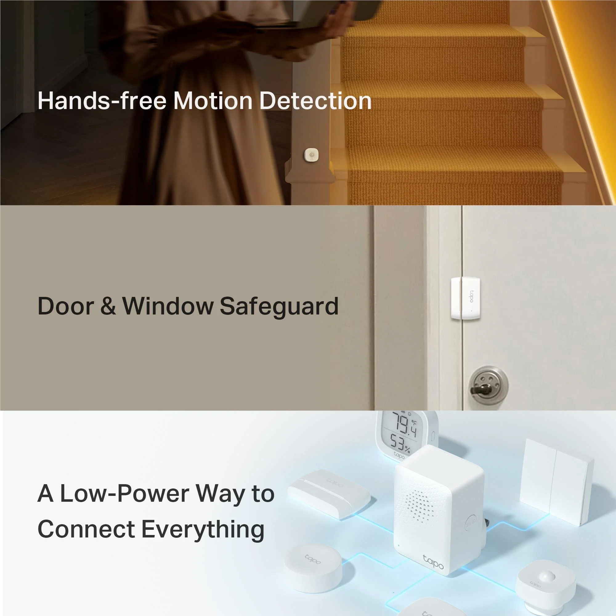 TP-Link Tapo T30 Smart Sensor Starter Kit - Image 3