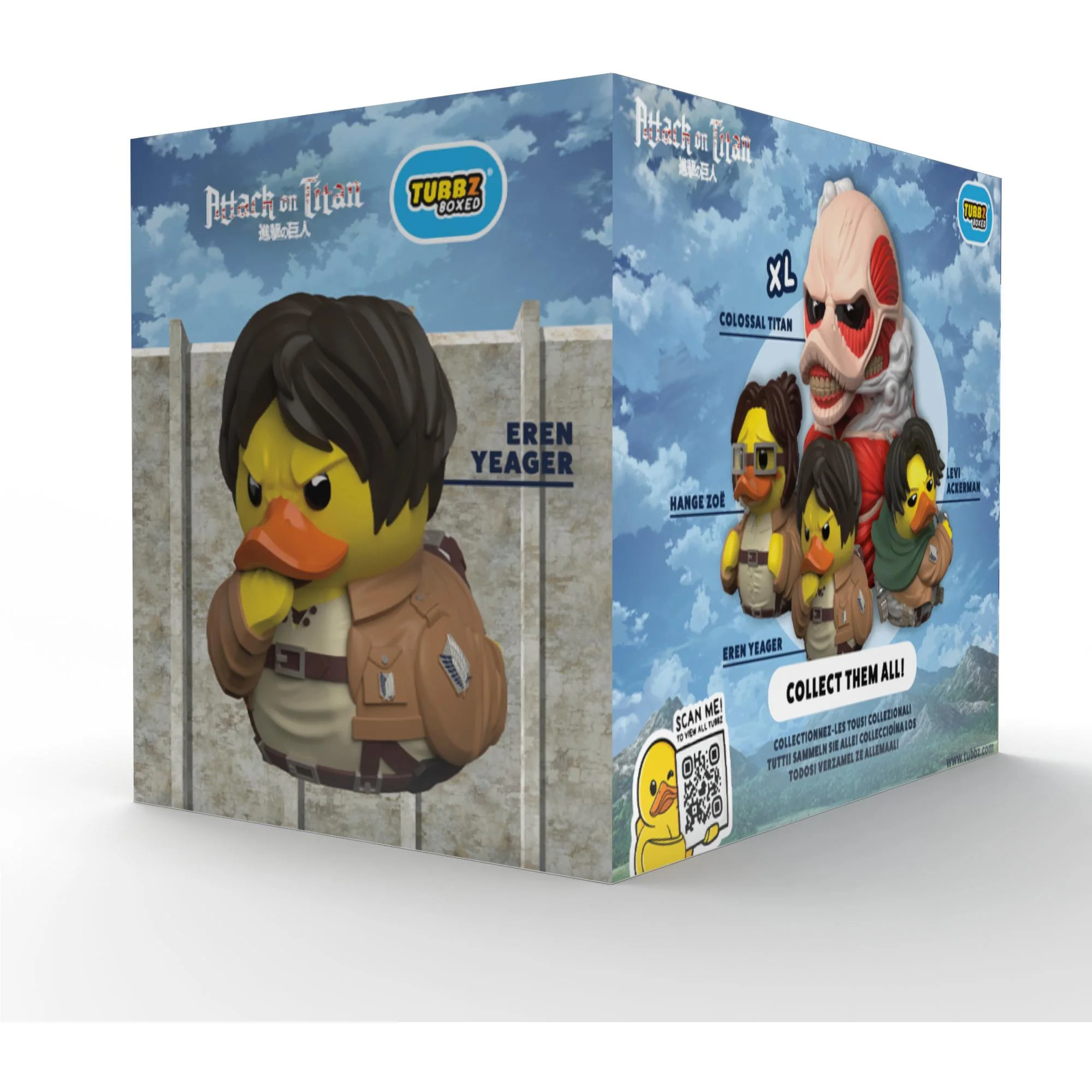 Tubbz Cosplaying Duck Collectible: Boxed (Attack on Titan - Eren Yaeger) - Image 3