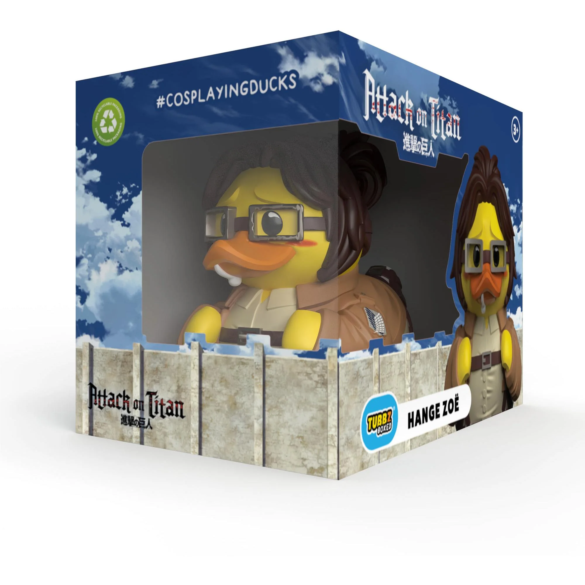 Tubbz Cosplaying Duck Collectible: Boxed (Attack on Titan - Hange Zoe) - Image 2