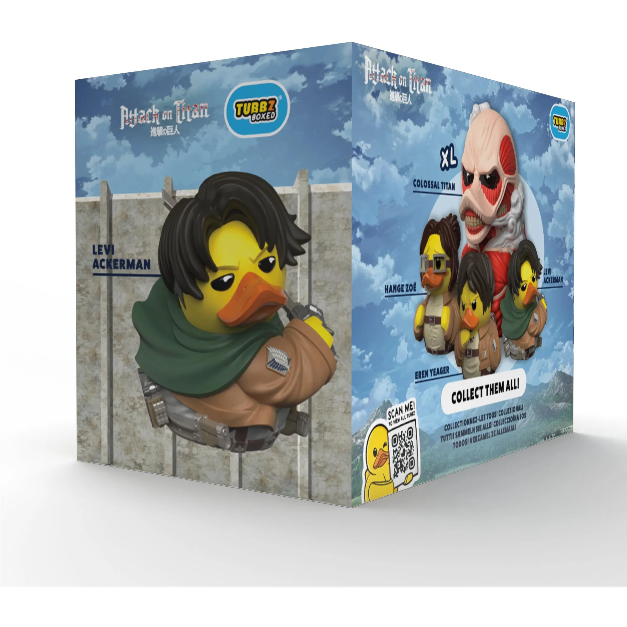 Tubbz Cosplaying Duck Collectible: Boxed (Attack on Titan - Levi Ackerman) - Image 3