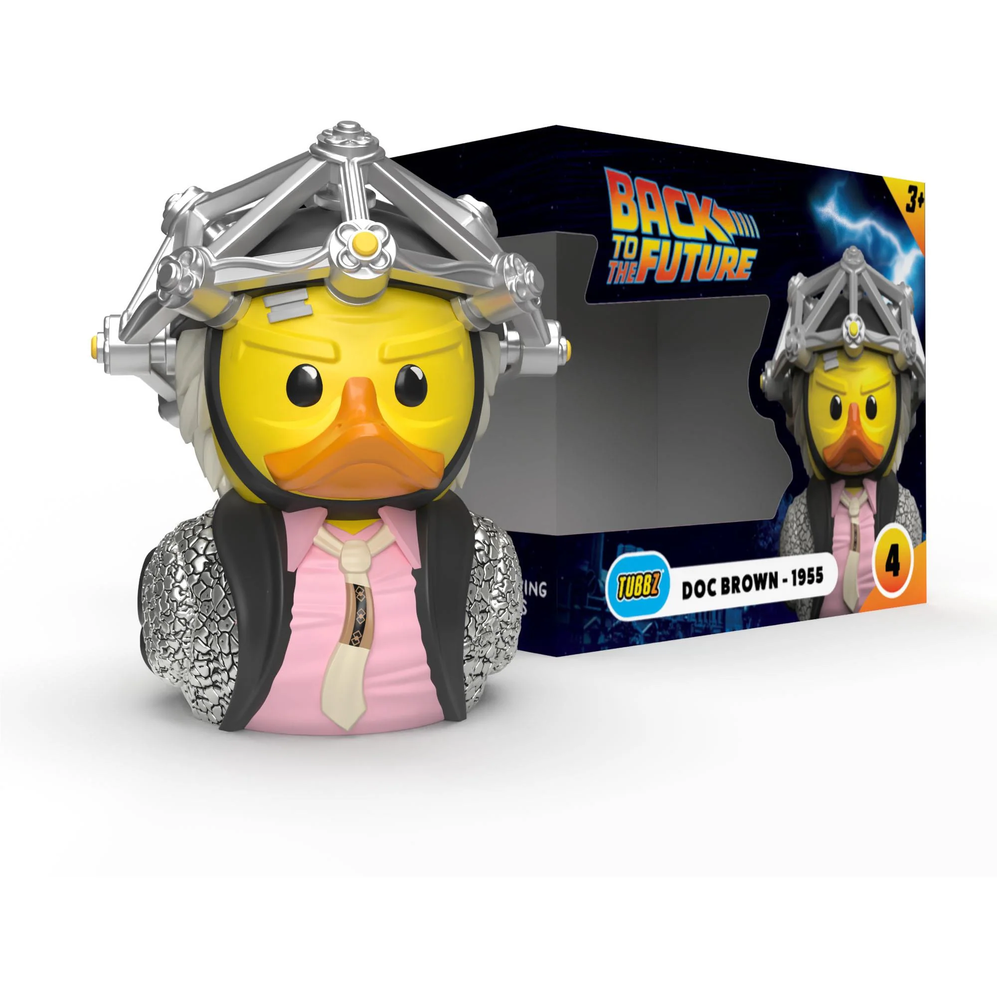 Tubbz Cosplaying Duck Collectible: Boxed (Back To The Future - Doc Brown) - Image 2