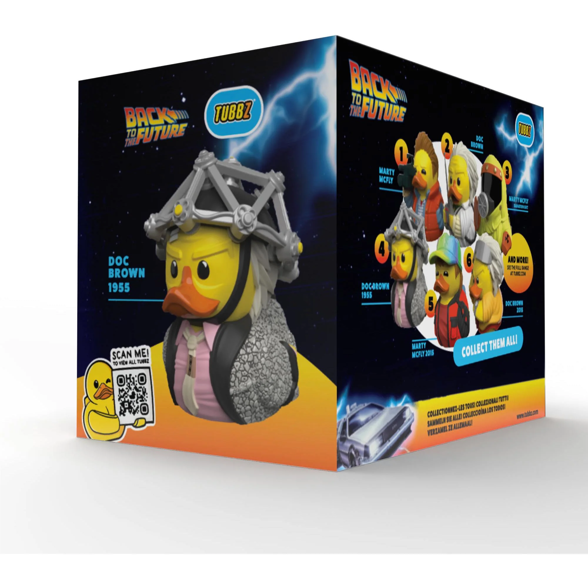 Tubbz Cosplaying Duck Collectible: Boxed (Back To The Future - Doc Brown) - Image 3