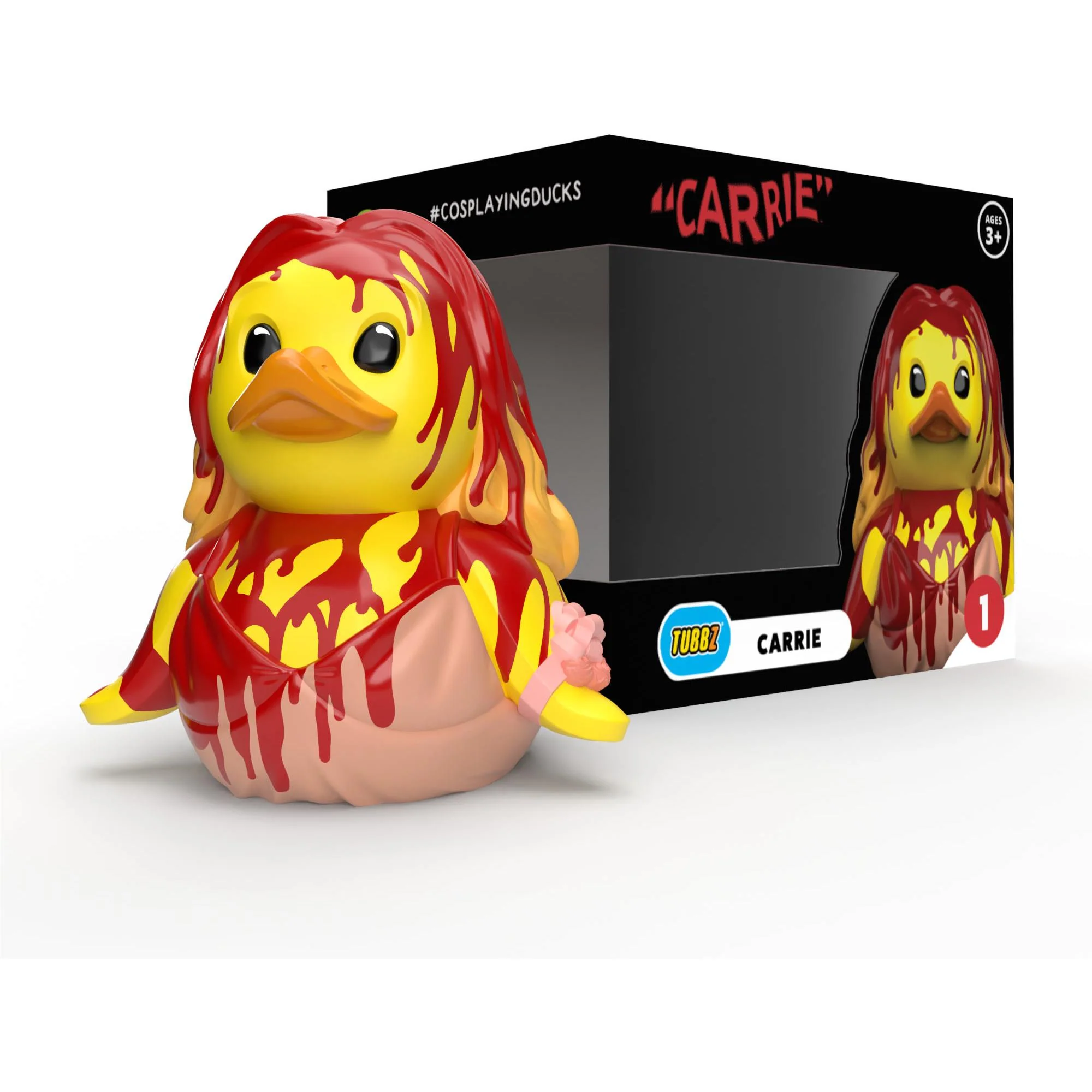 Tubbz Cosplaying Duck Collectible: Boxed (Carrie) - Image 2
