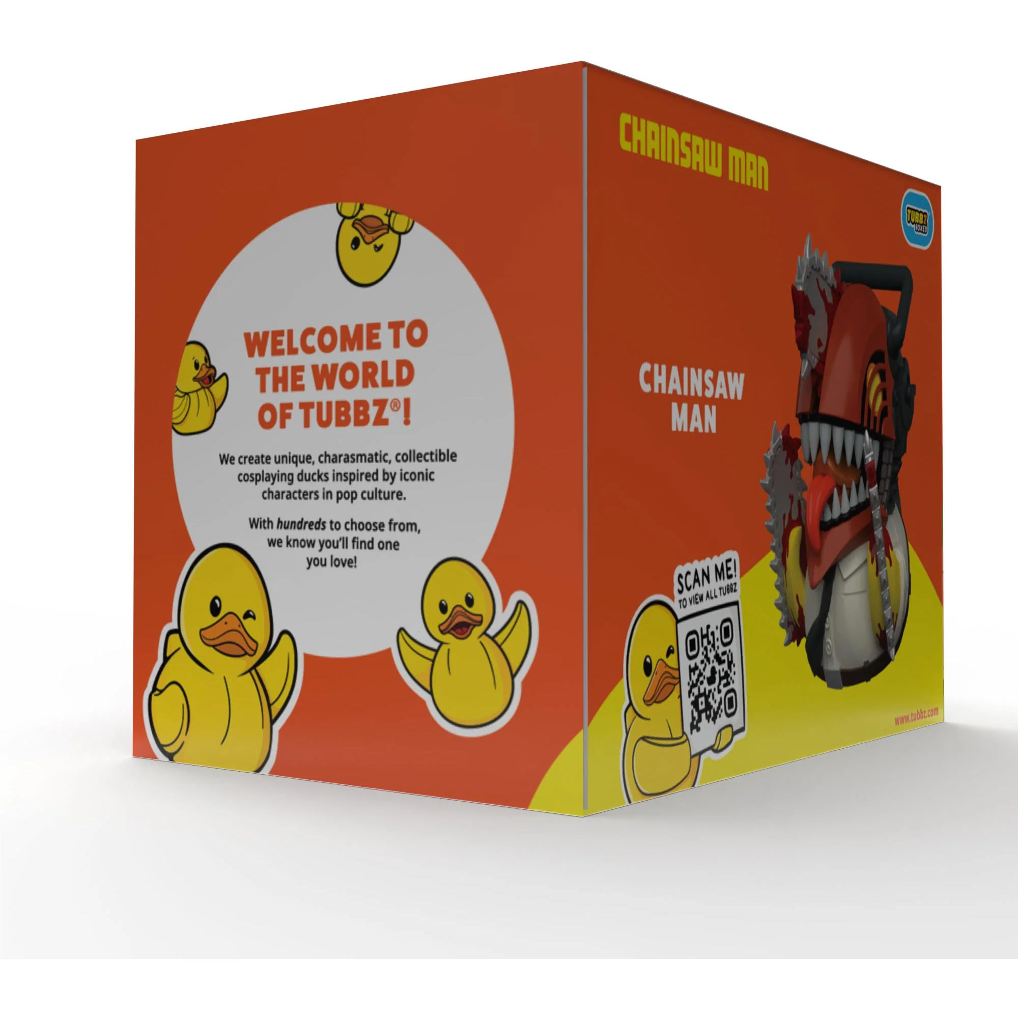 Tubbz Cosplaying Duck Collectible: Boxed (Chainsaw Man) - Image 4
