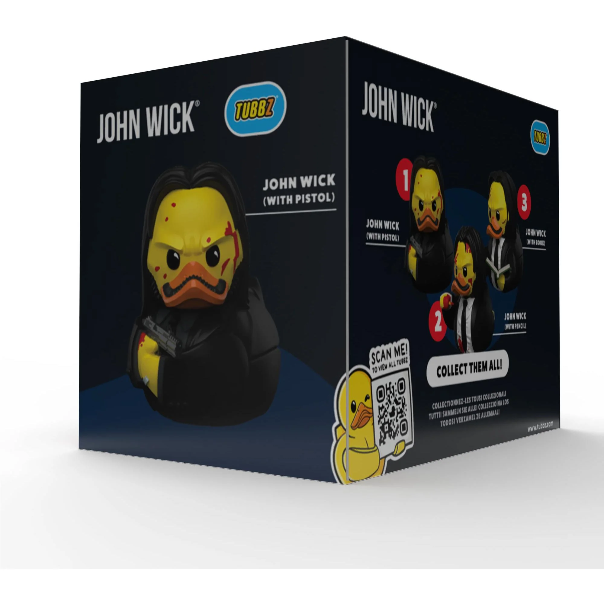 Tubbz Cosplaying Duck Collectible: Boxed (John Wick - Pistol) - Image 4