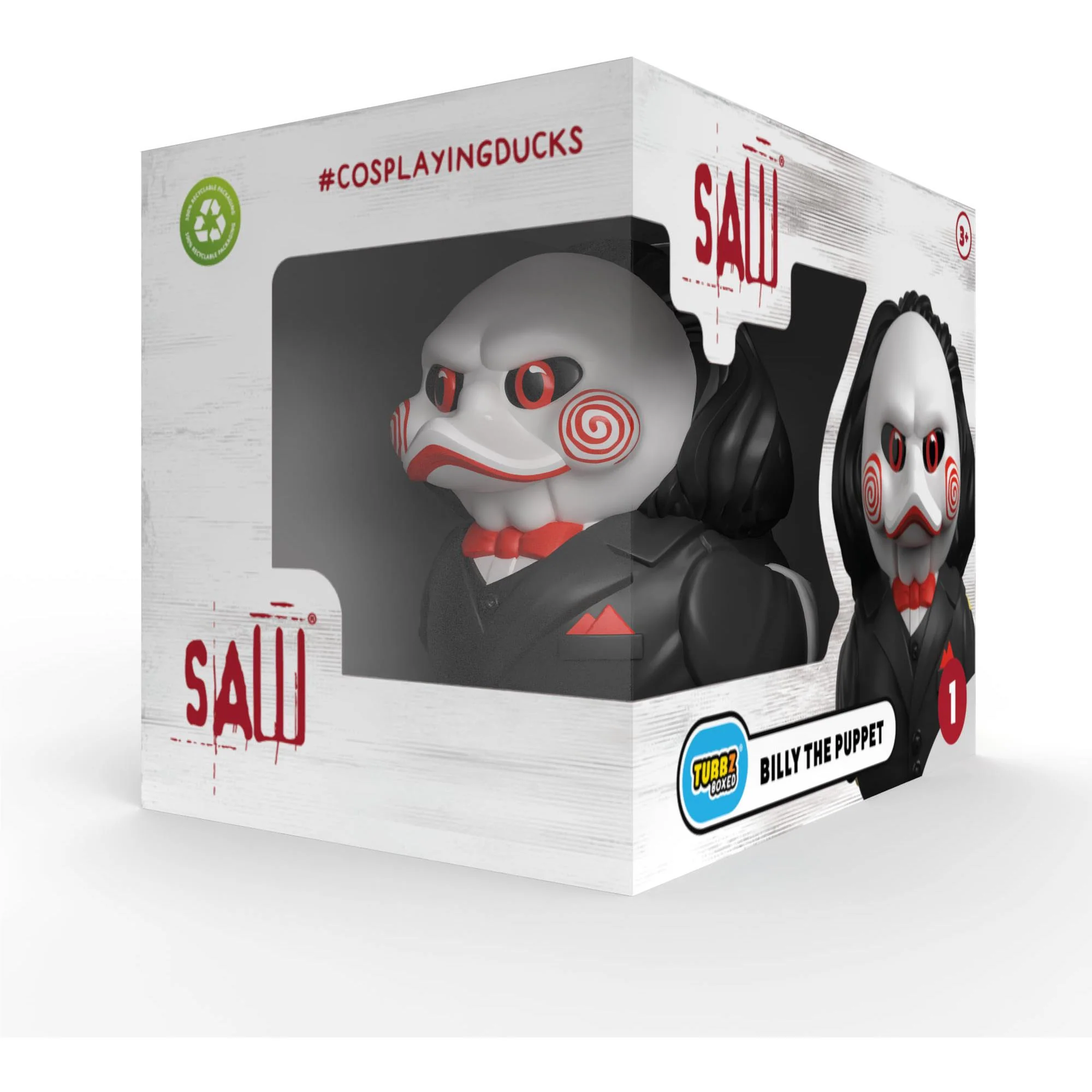 Tubbz Cosplaying Duck Collectible: Boxed (Saw - Billy the Puppet) - Image 2