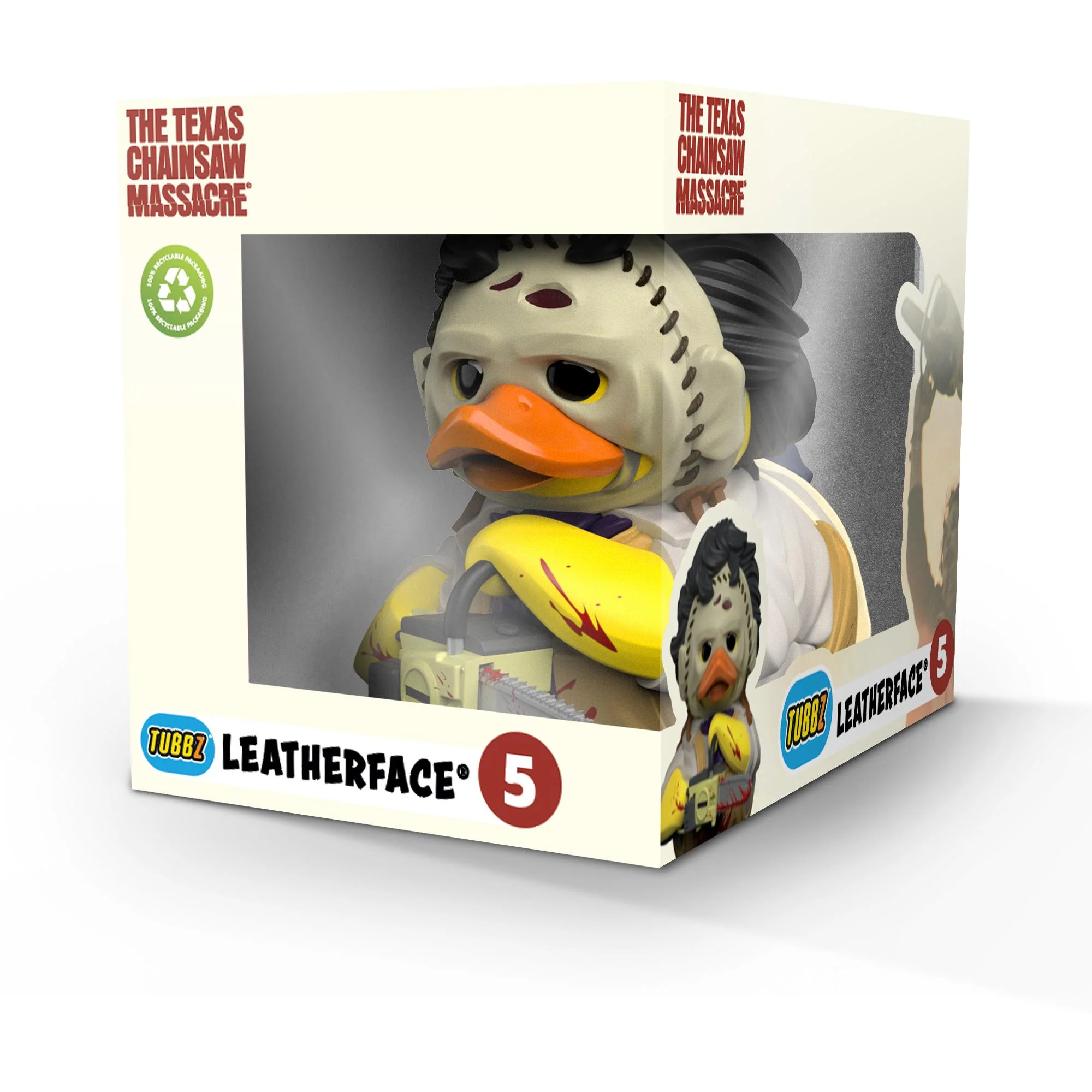 Tubbz Cosplaying Duck Collectible: Boxed (Texas Chainsaw Massacre - Leatherface) - Image 7