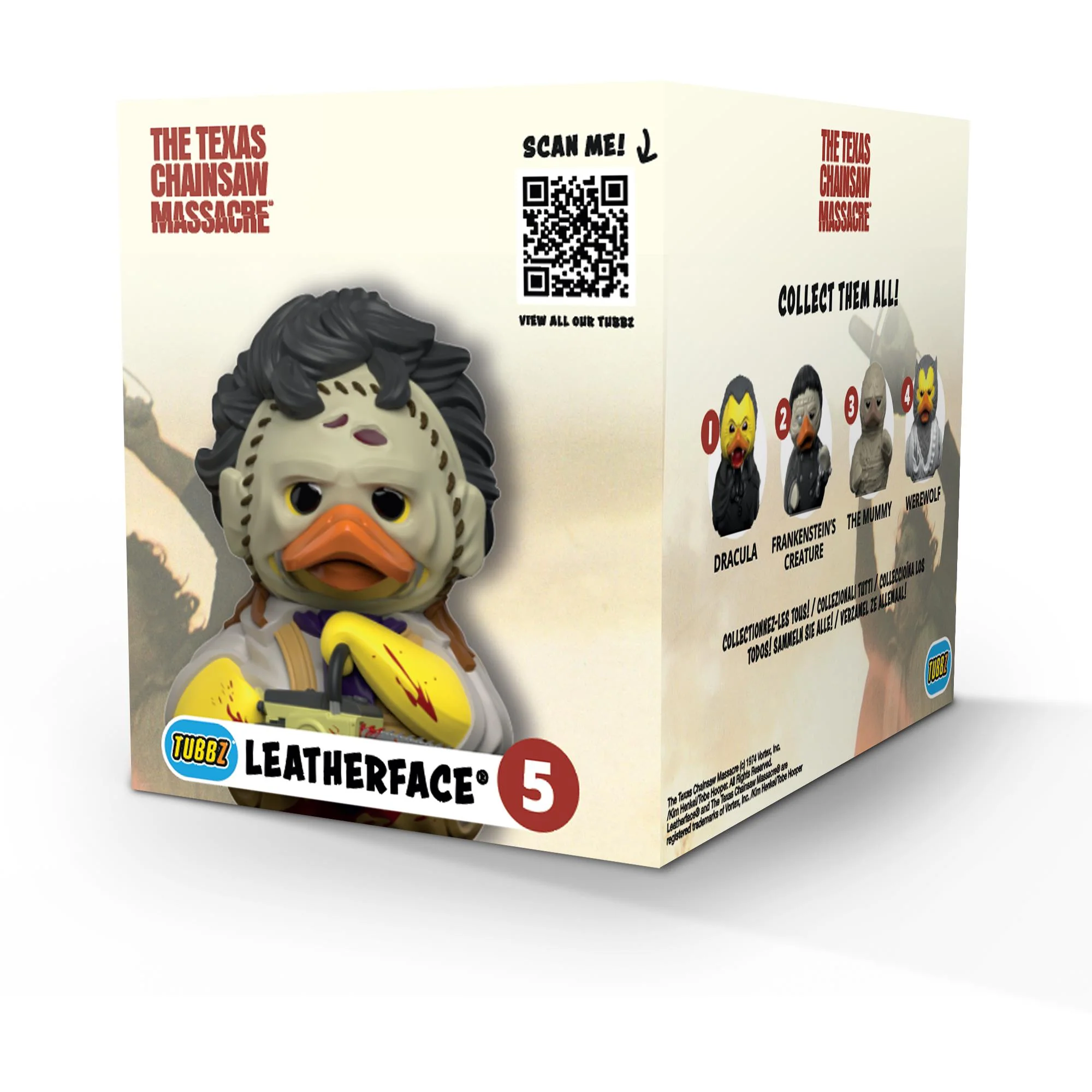 Tubbz Cosplaying Duck Collectible: Boxed (Texas Chainsaw Massacre - Leatherface) - Image 8