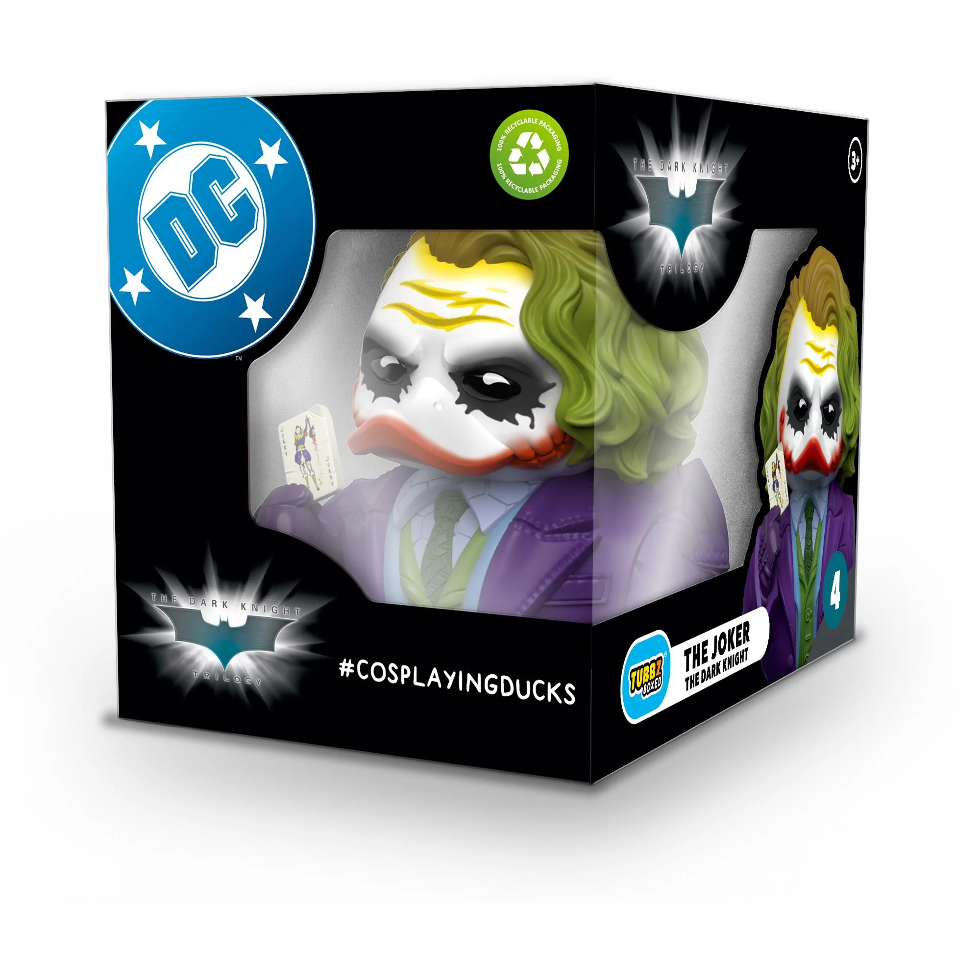 Tubbz Cosplaying Duck Collectible: Boxed (The Dark Knight - Joker) - Image 2