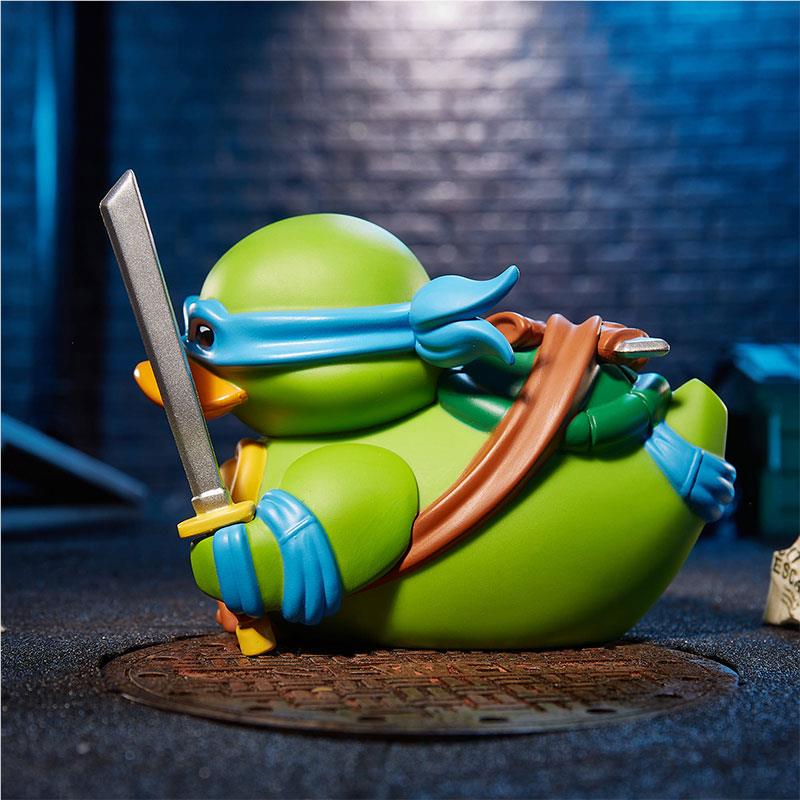 Tubbz Cosplaying Duck Collectible: Boxed (TMNT - Leonardo) - Image 3