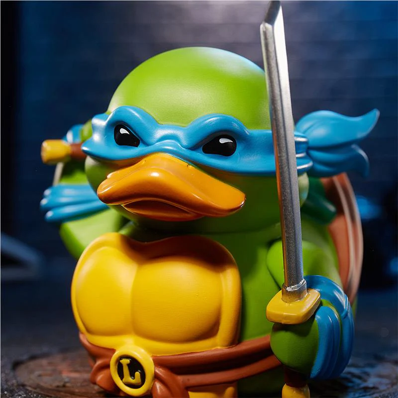 Tubbz Cosplaying Duck Collectible: Boxed (TMNT - Leonardo) - Image 5