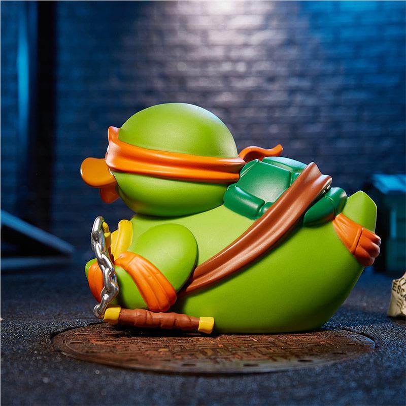 Tubbz Cosplaying Duck Collectible: Boxed (TMNT - Michelangelo) - Image 3