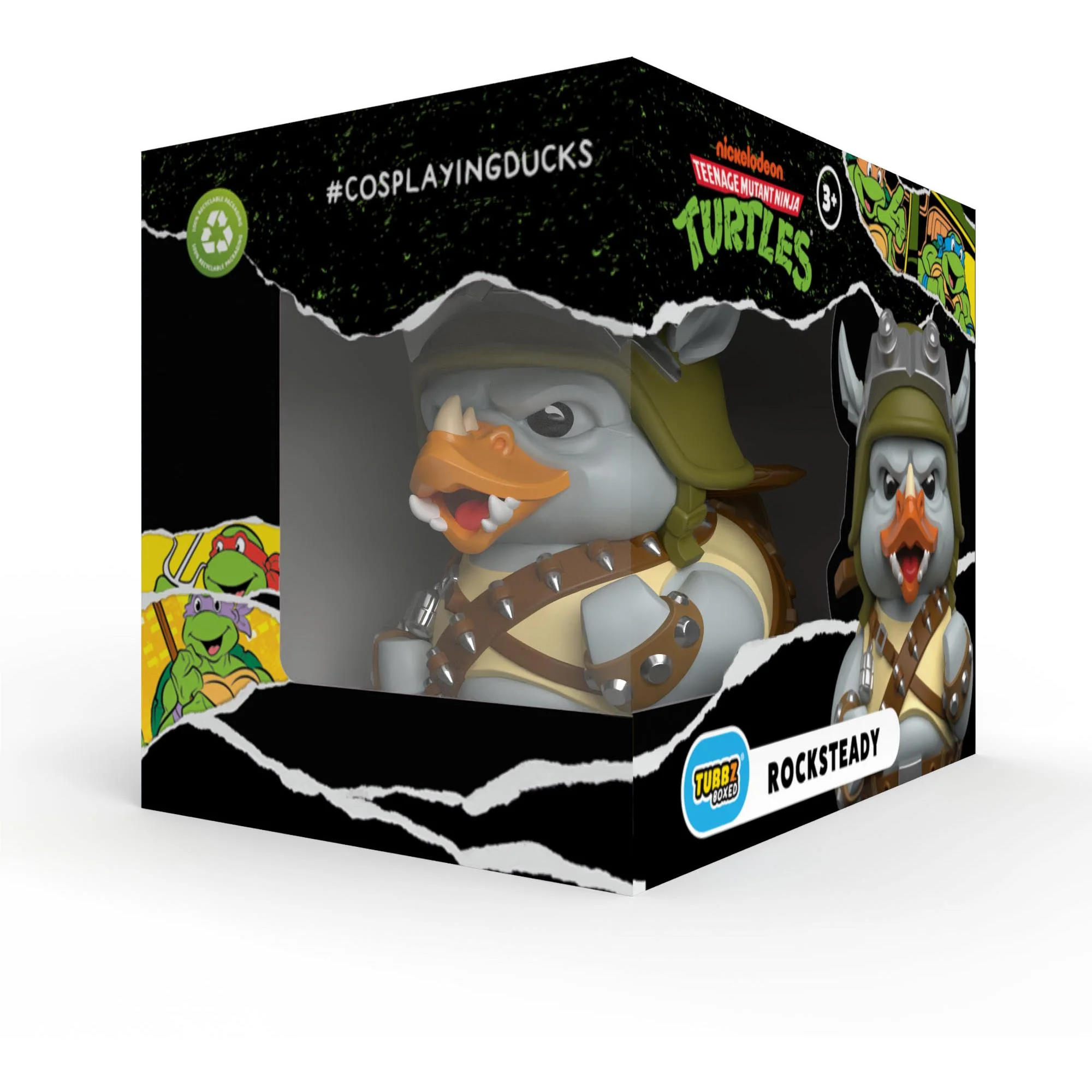 Tubbz Cosplaying Duck Collectible: Boxed (TMNT - Rocksteady) - Image 2