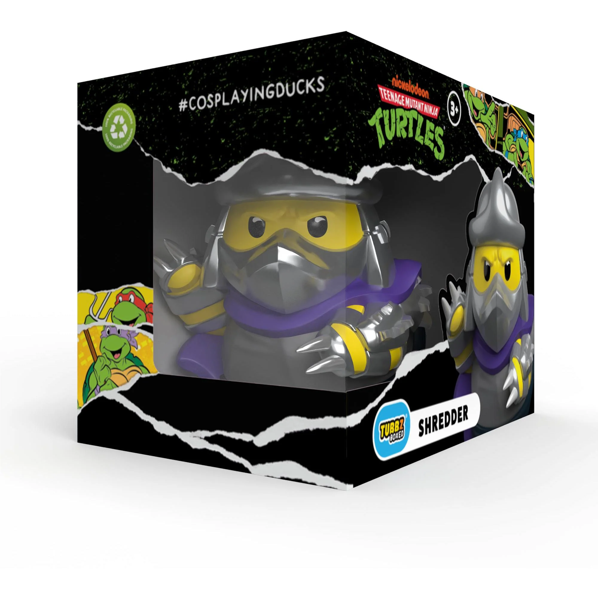 Tubbz Cosplaying Duck Collectible: Boxed (TMNT - Shredder) - Image 2