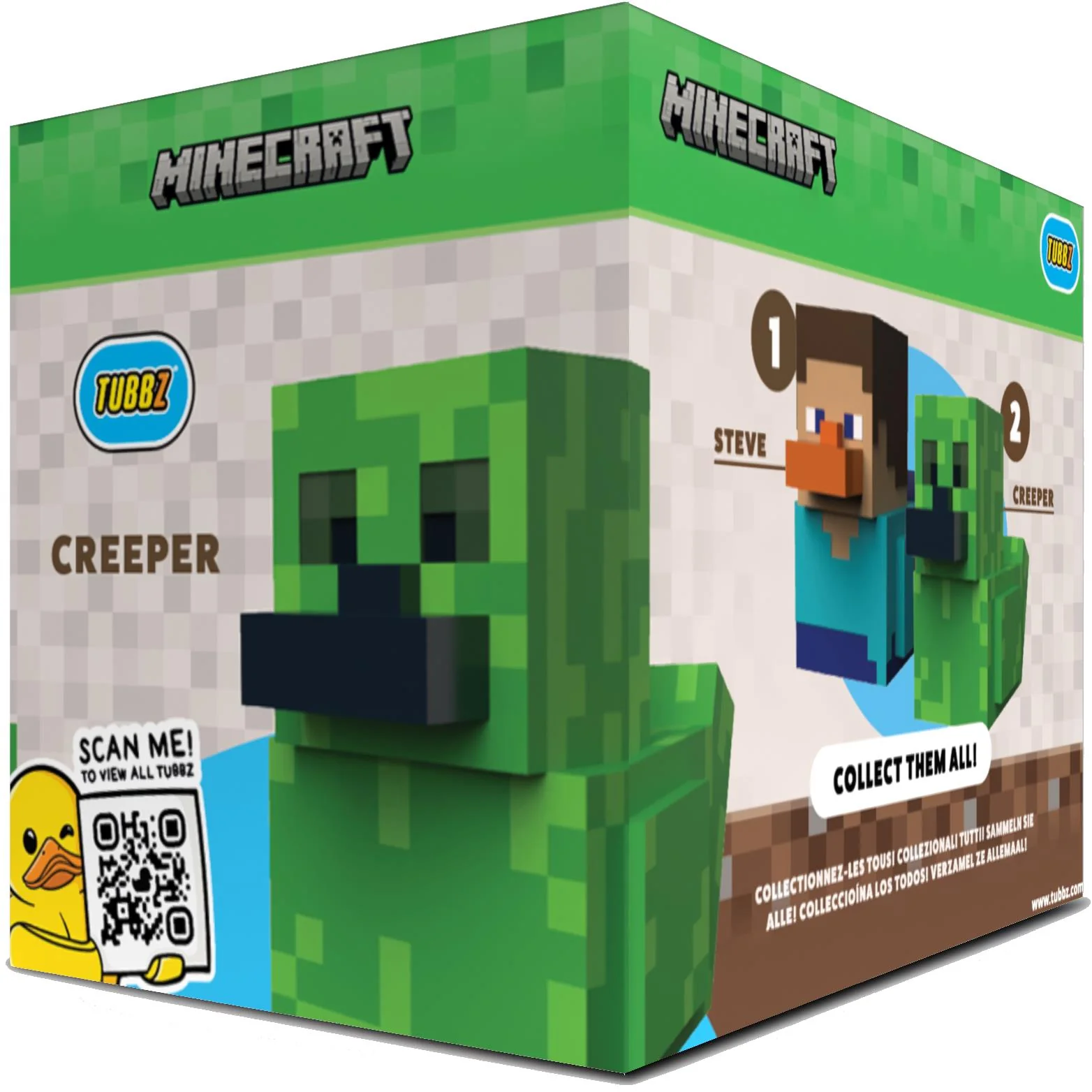 Tubbz Cosplaying Duck Collectible (Minecraft - Creeper) - Image 2