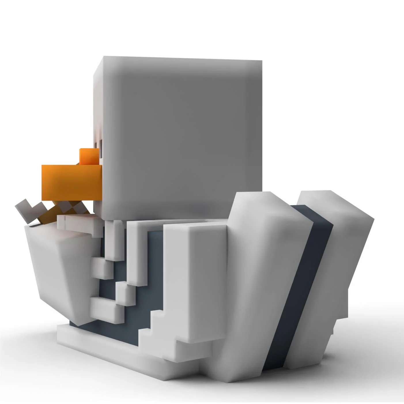 Tubbz Cosplaying Duck Collectible (Minecraft - Skeleton) - Image 4